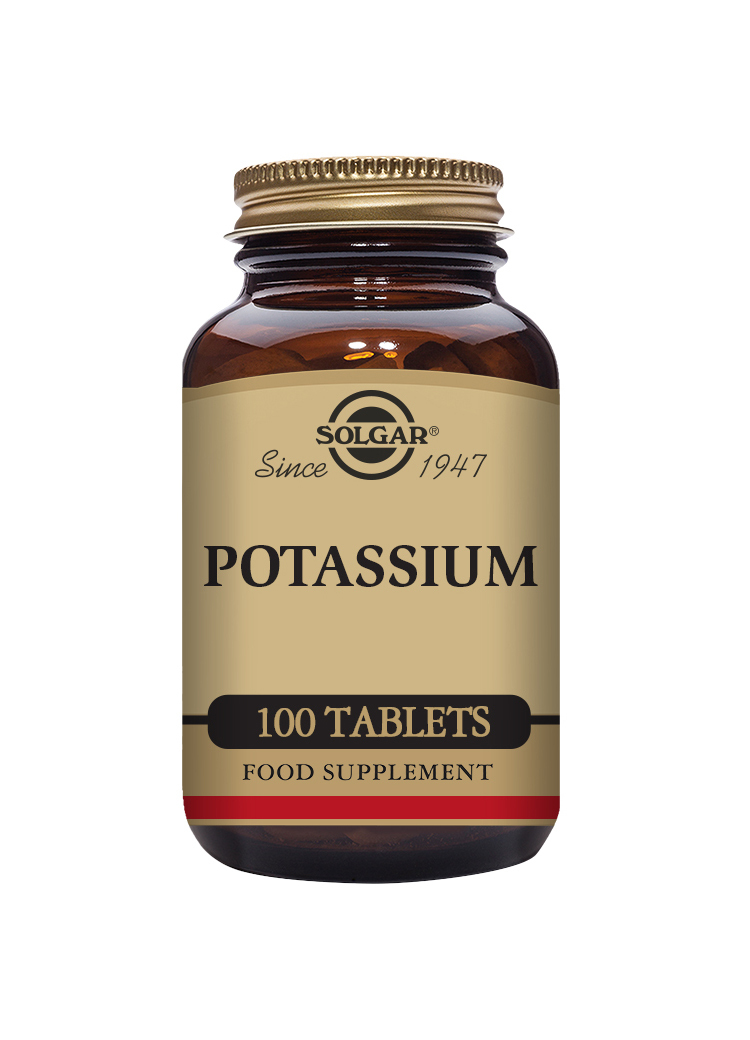 Köp Solgar Potassium Kalium 99 mg 100 tabletter Apohem