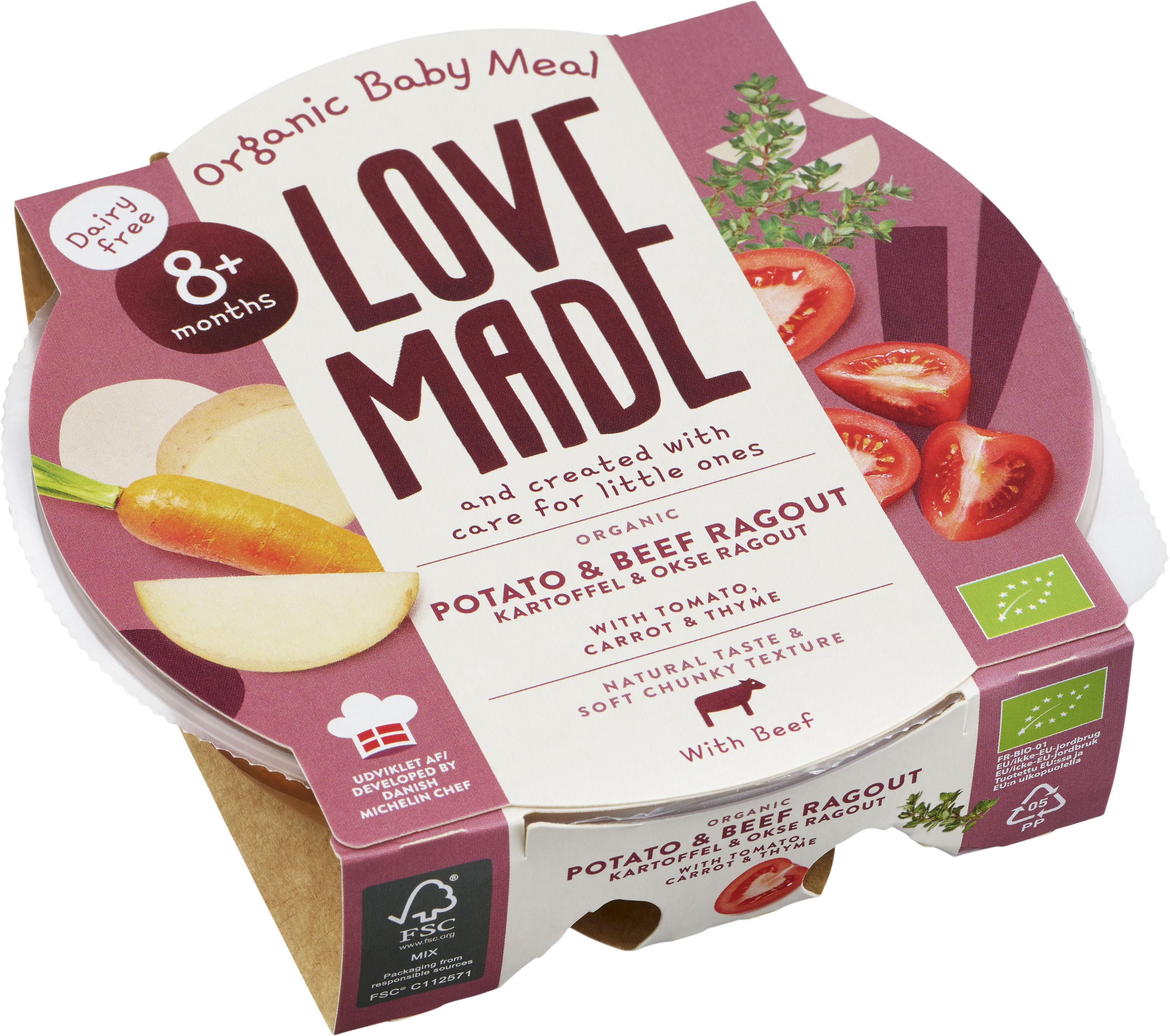 LoveMade Potatis & Biff Gryta 185 g