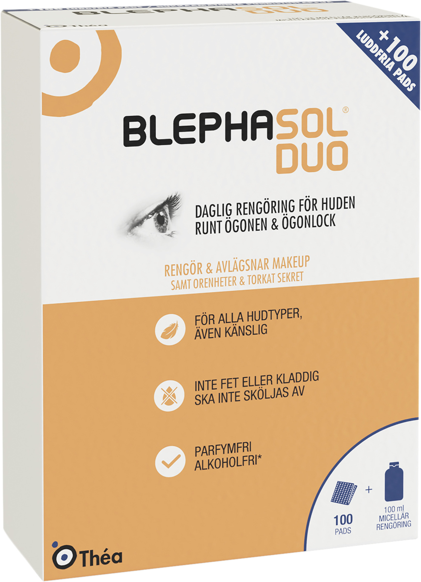Köp BLEPHA Blephasol Duo Micellär Ögonmakeup Remover 100 ml | Apohem