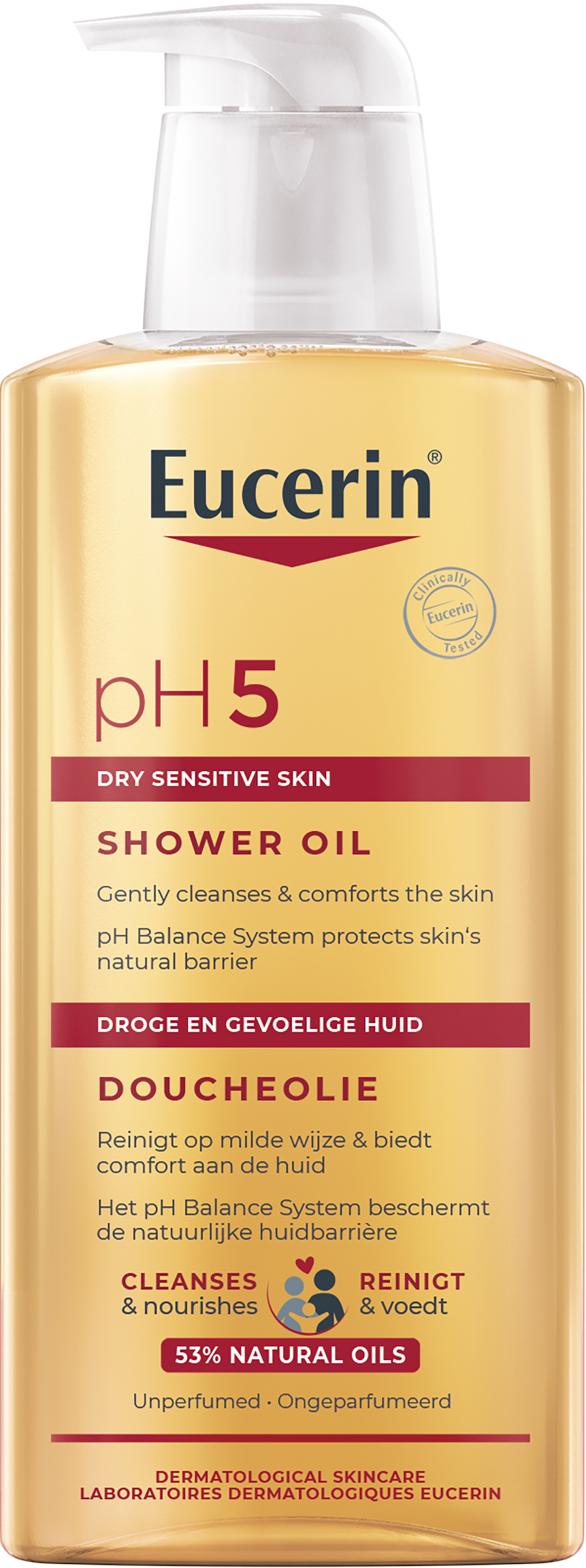 Eucerin pH5 Shower Oil Oparfymerad 400 ml