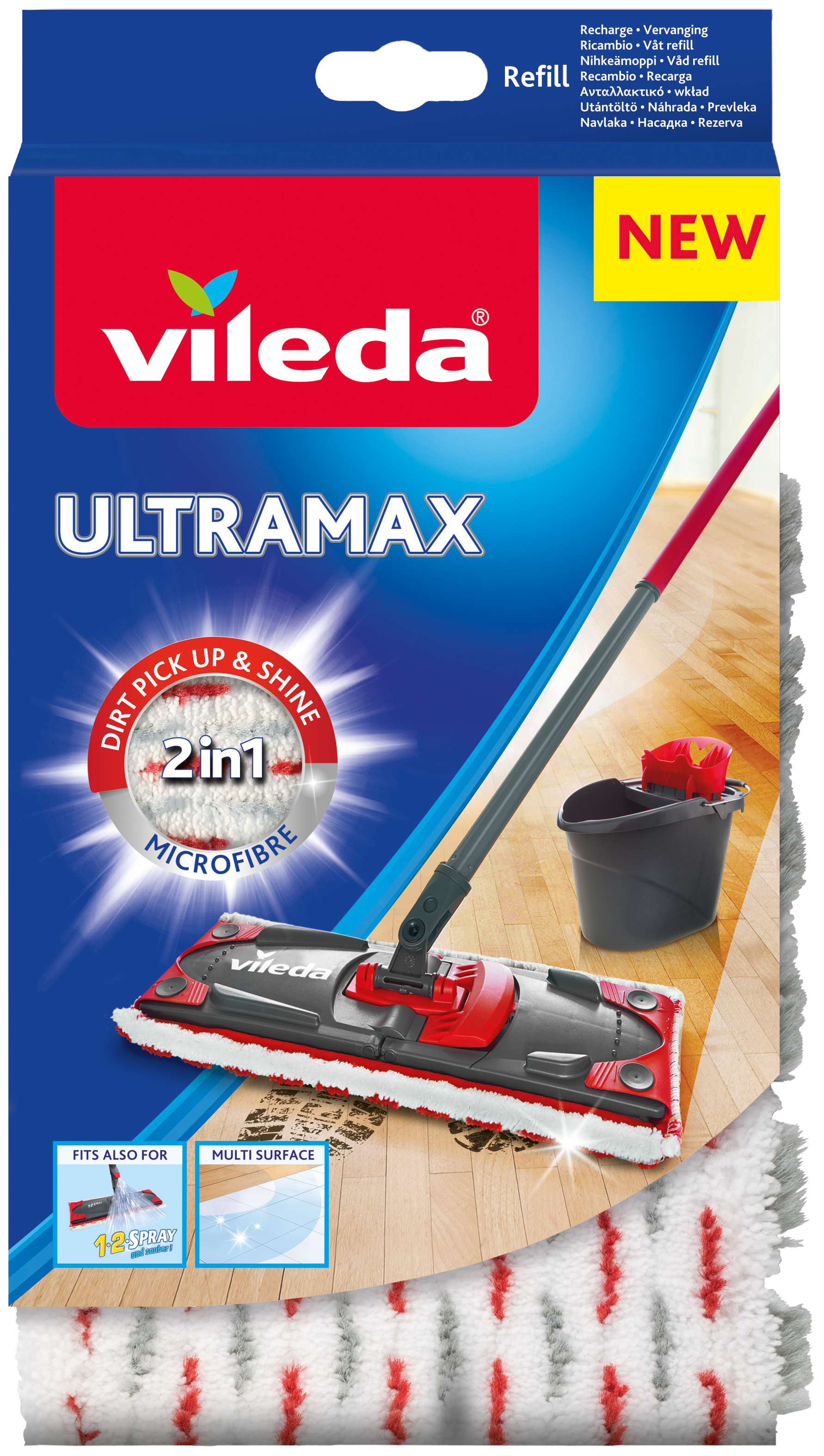 Vileda Ultramax 2in1 Mikrofiber Refill 1 st