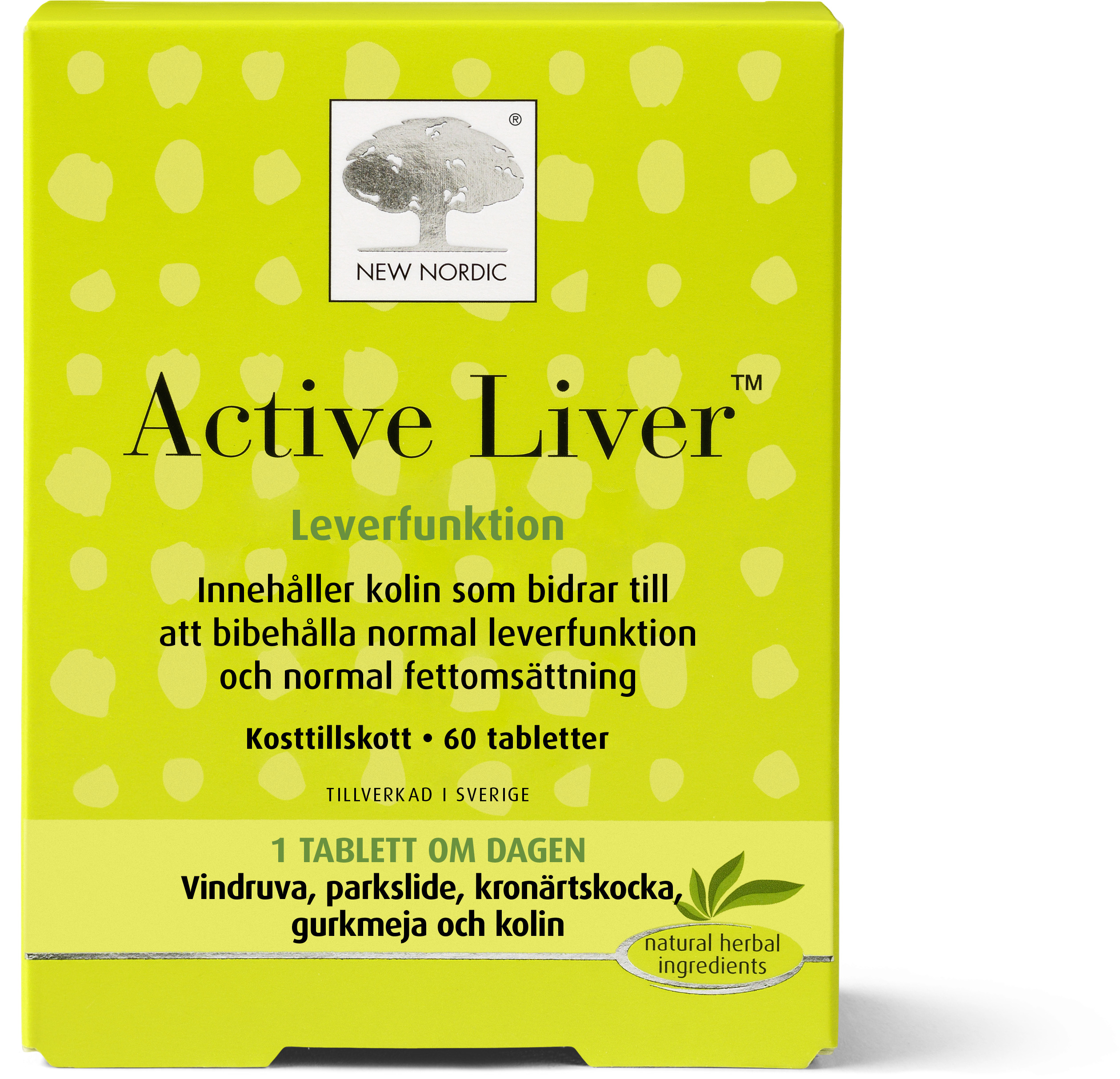 New Nordic Active Liver 60 tabletter