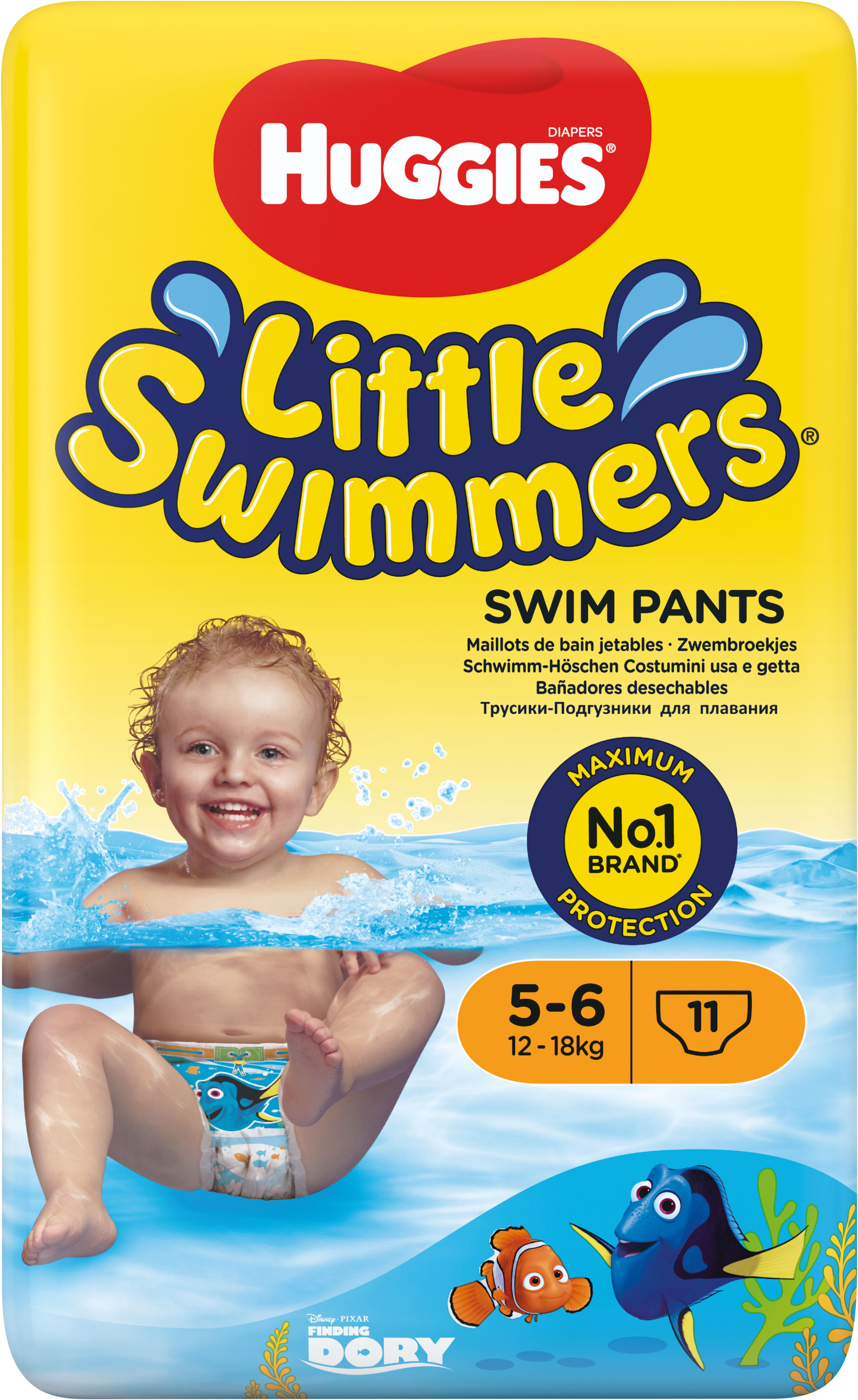 Huggies Little Swimmers Simblöja 5-6 (12-18kg) 11 st