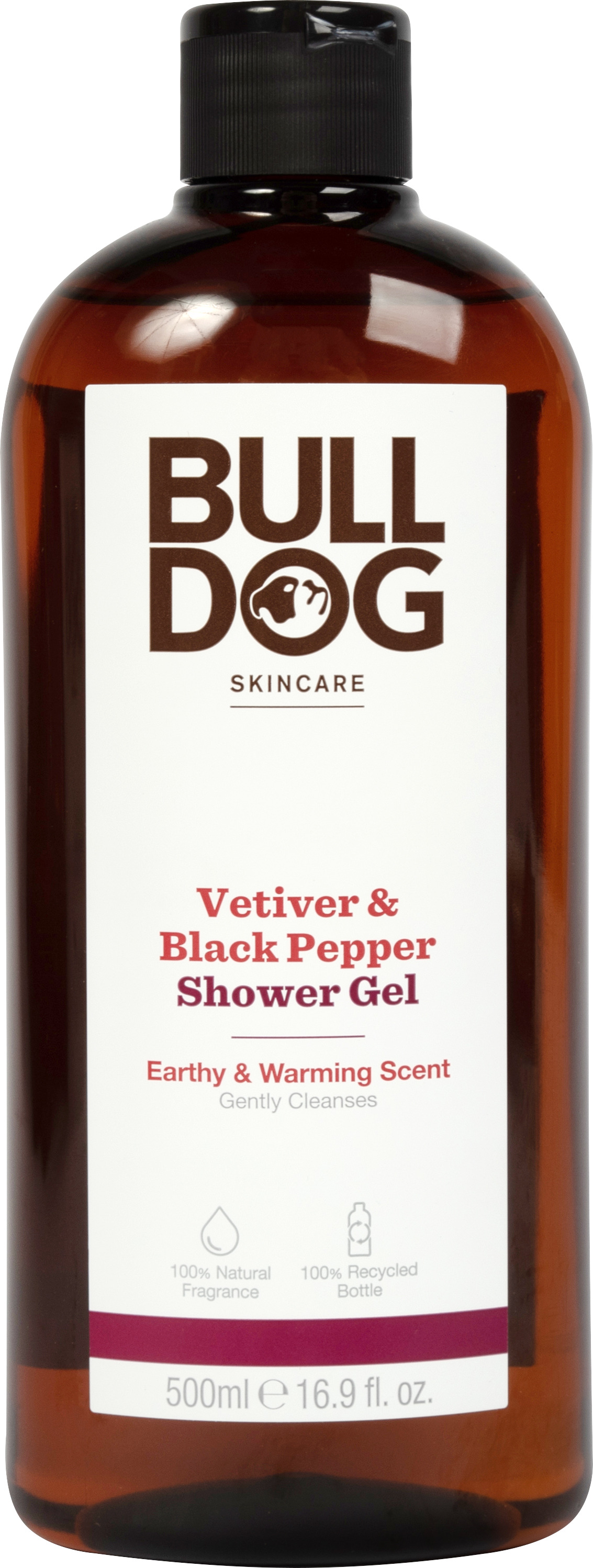 Bulldog Vetiver & Black Pepper Shower Gel 500 ml