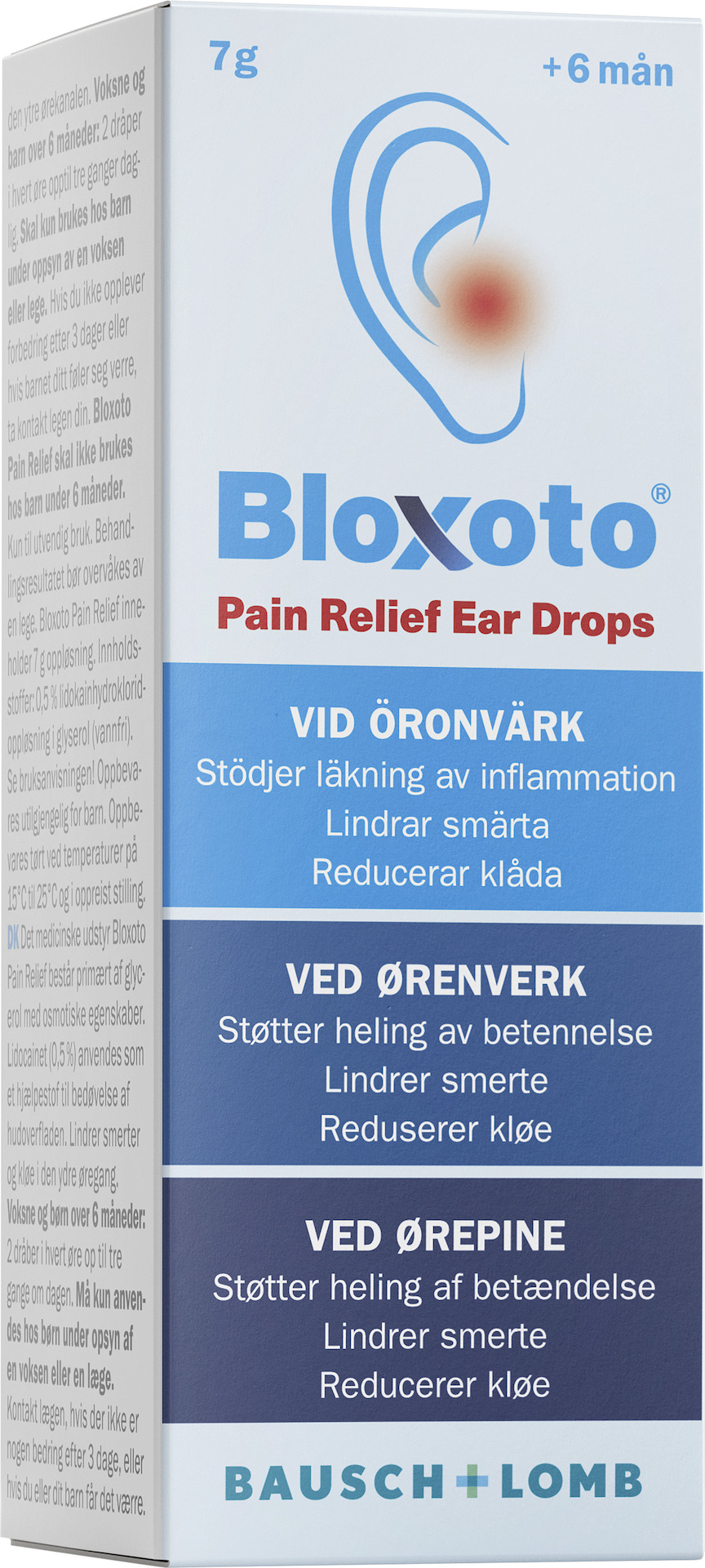 Bloxoto Pain Releif Ear Drops 7 g