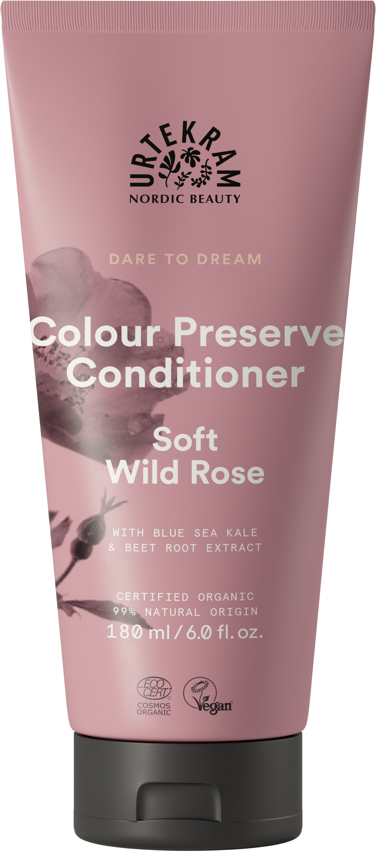 Urtekram Beauty Soft Wild Rose Colour Preserve Balsam 180 ml