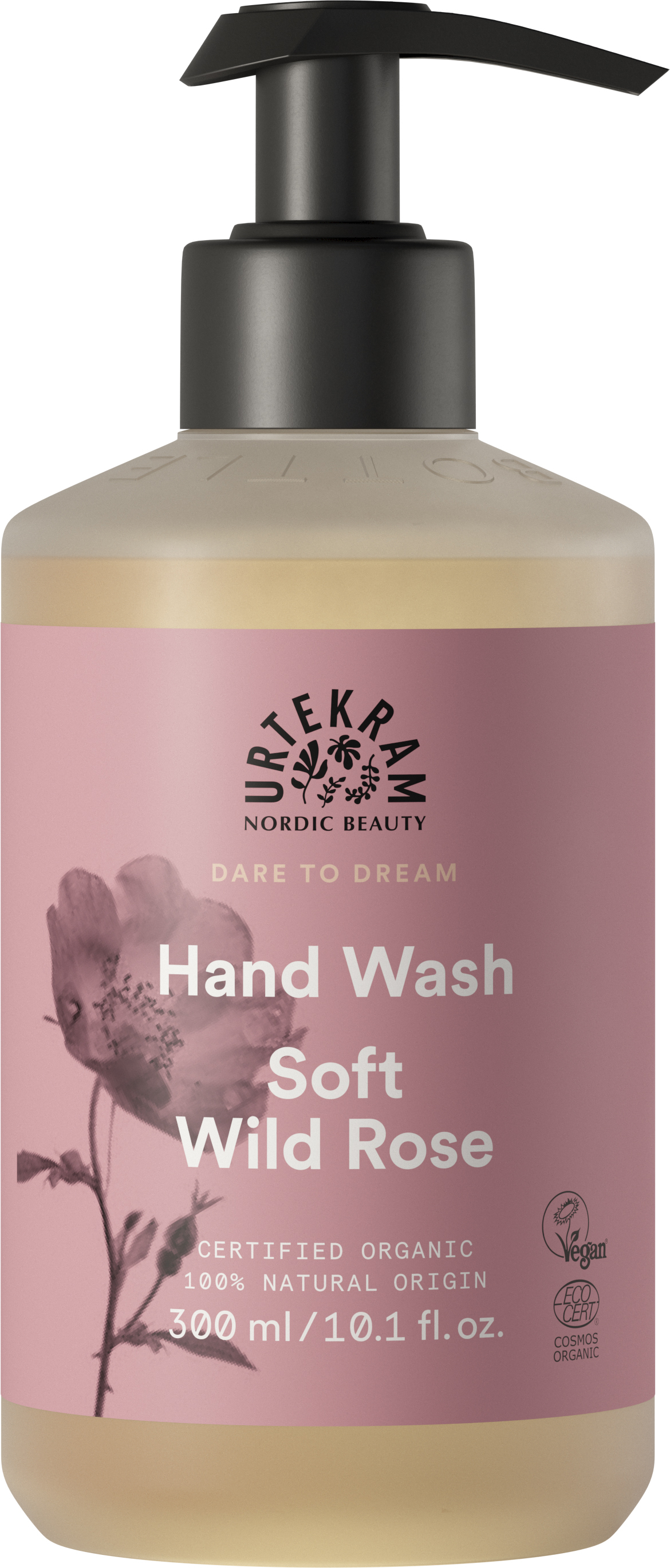 Urtekram Beauty Dare To Dream Soft Wild Rose Hand Soap 300 ml