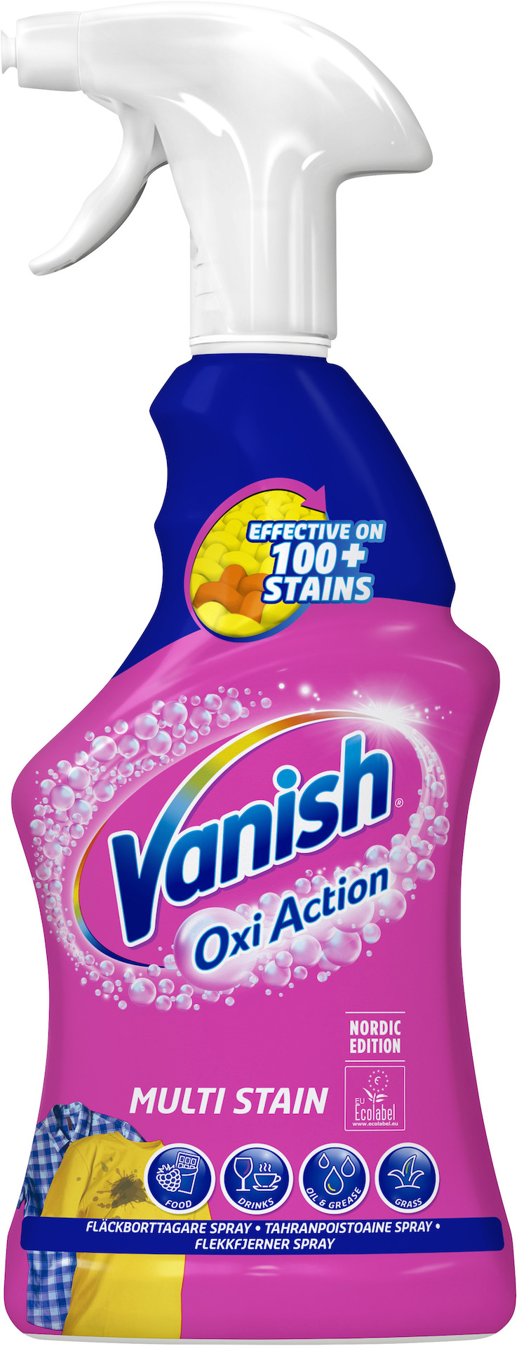 Vanish Oxi Action Fläckborttagning Spray 750 ml