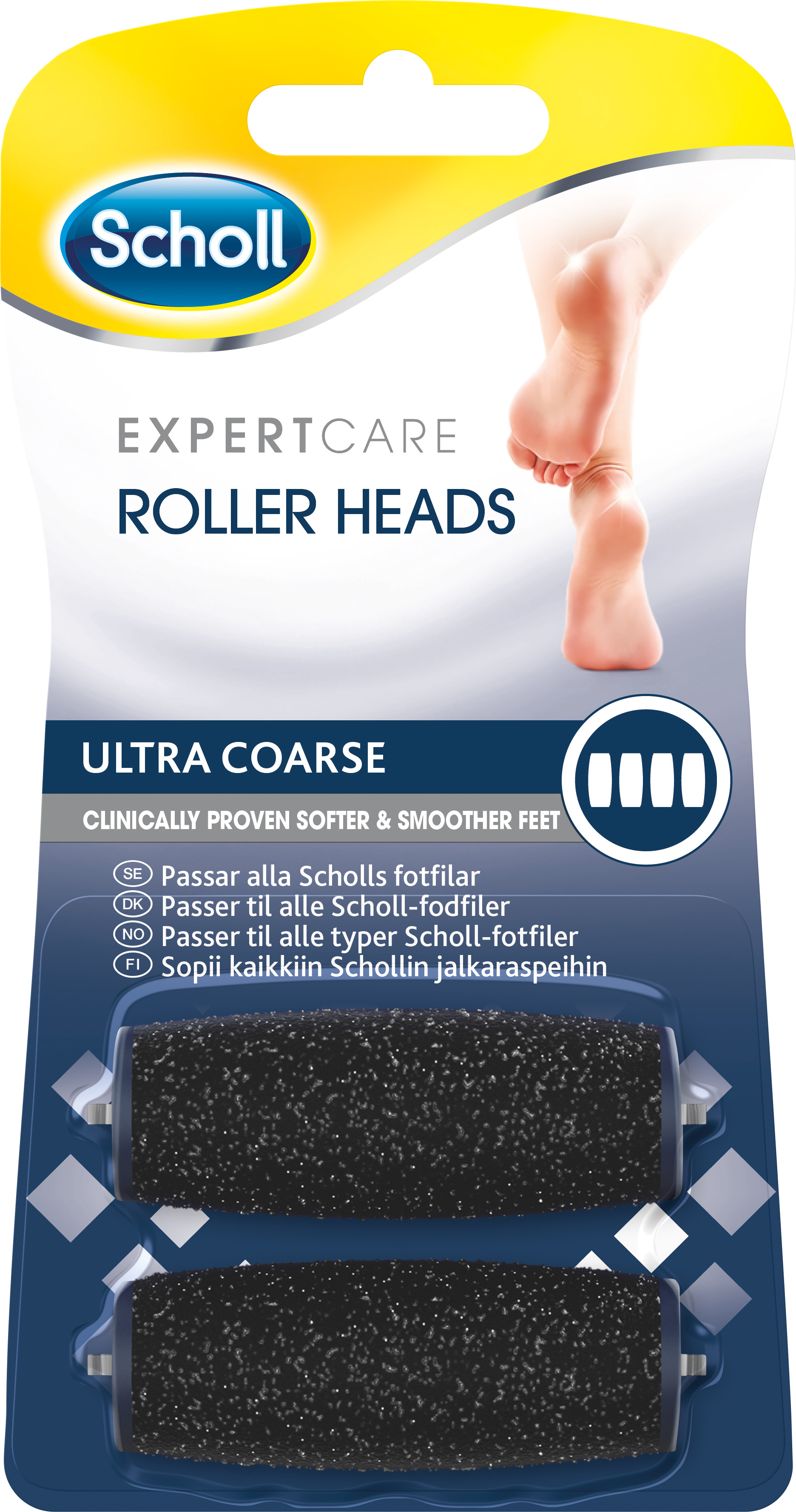 Scholl Elektrisk fotfil refill ultra 2 st