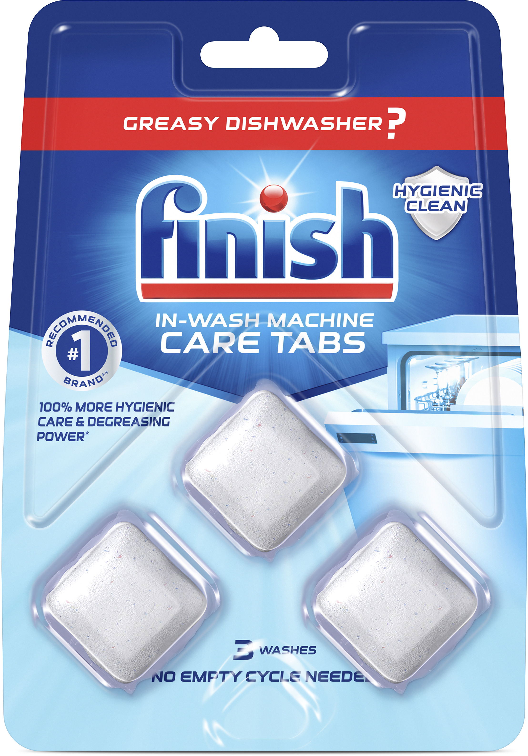 finish In-Wash-Machine Care Tabs 3 st