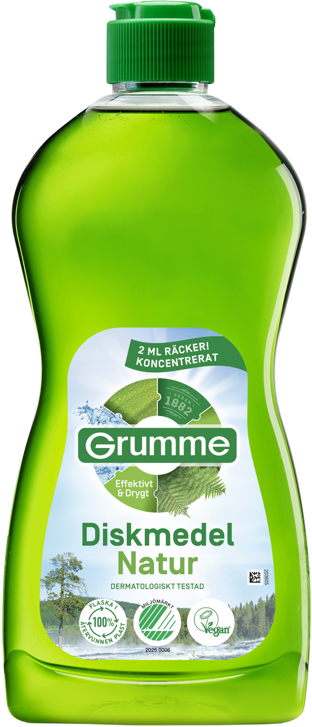 Grumme Diskmedel Natur 500 ml