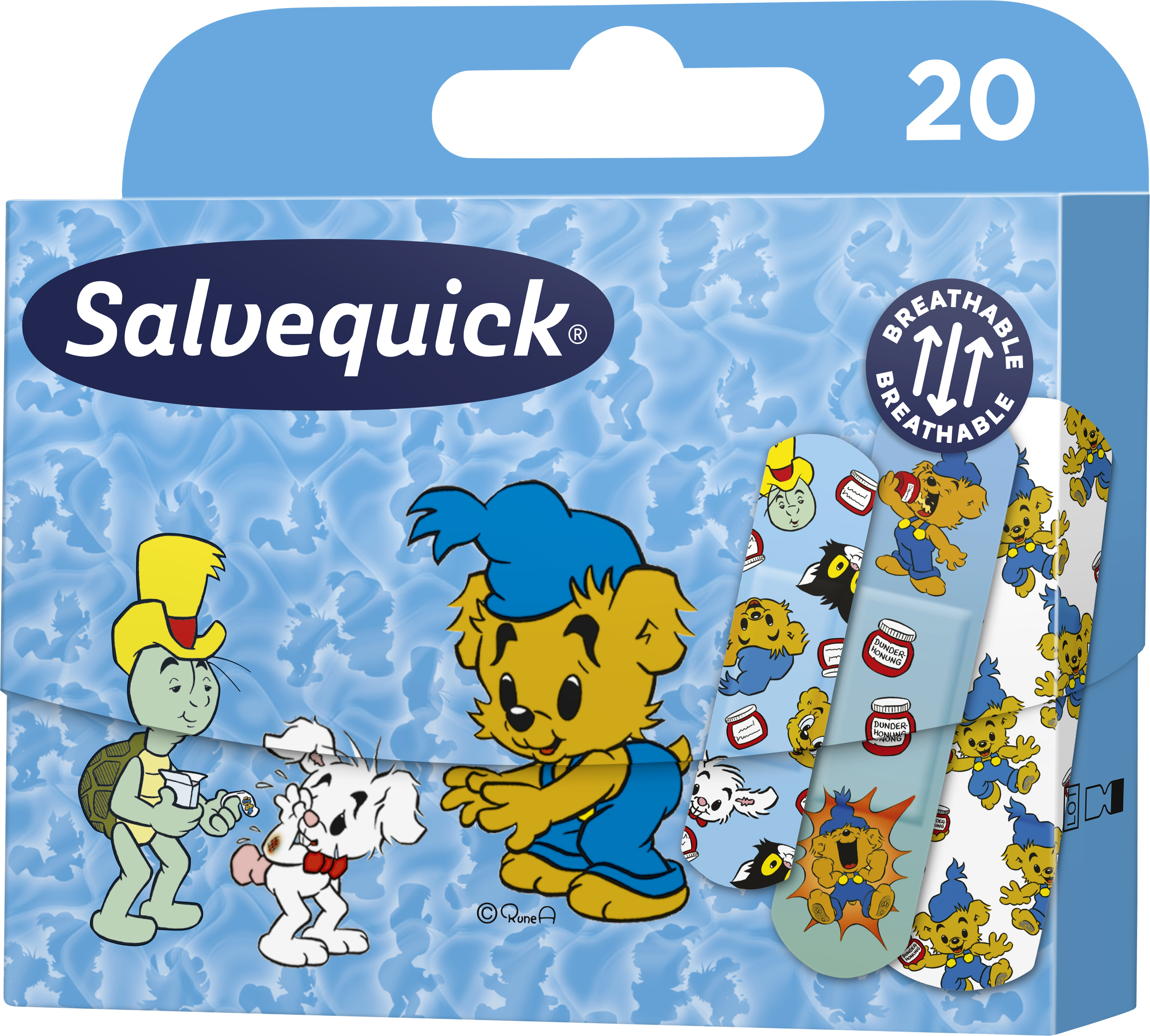 Salvequick Plåster med Bamse