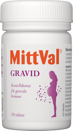 MittVal Gravid 100 tabletter