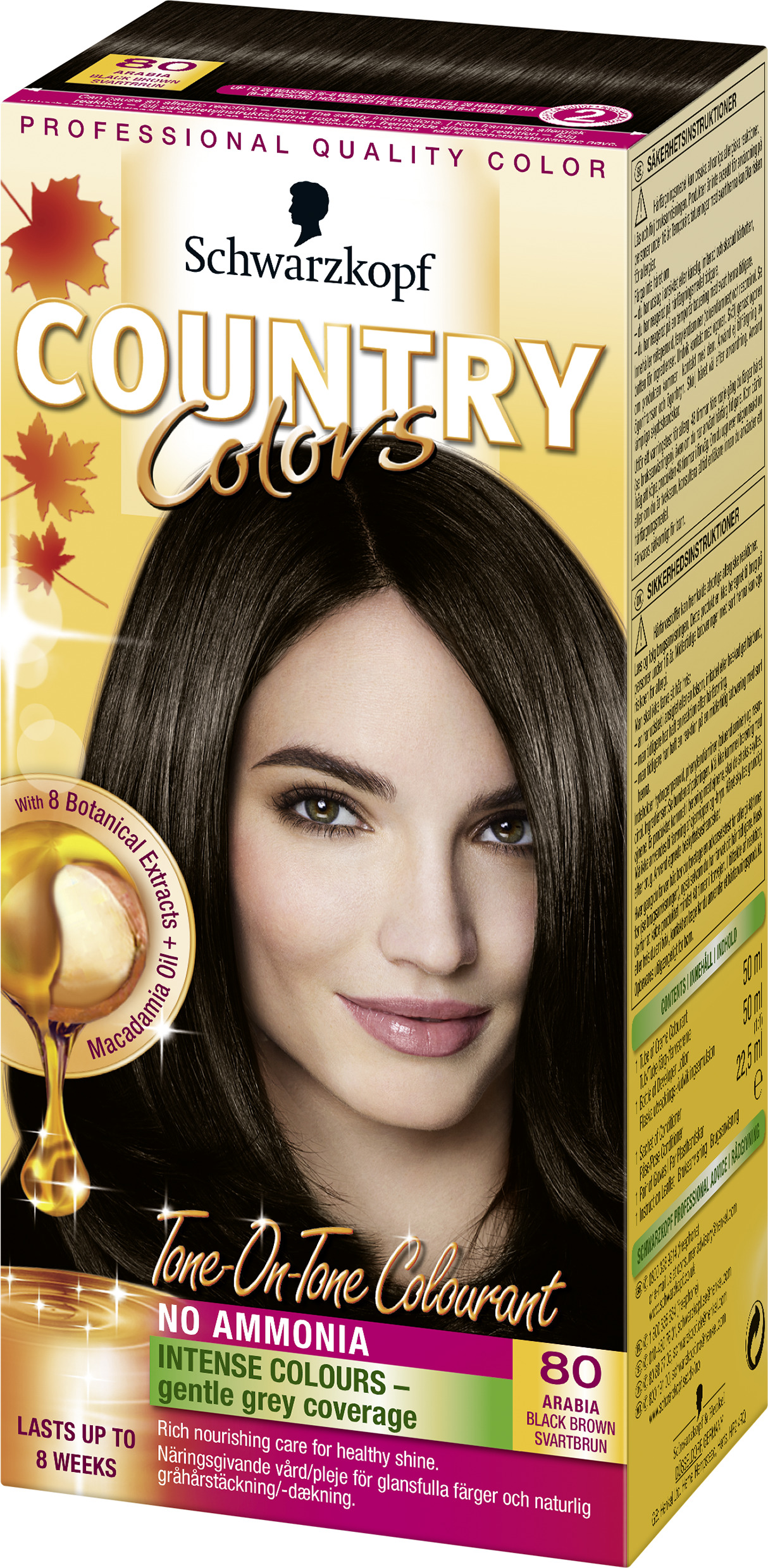 Schwarzkopf Country Colors Intensivtoning 80 Arabia 123 ml