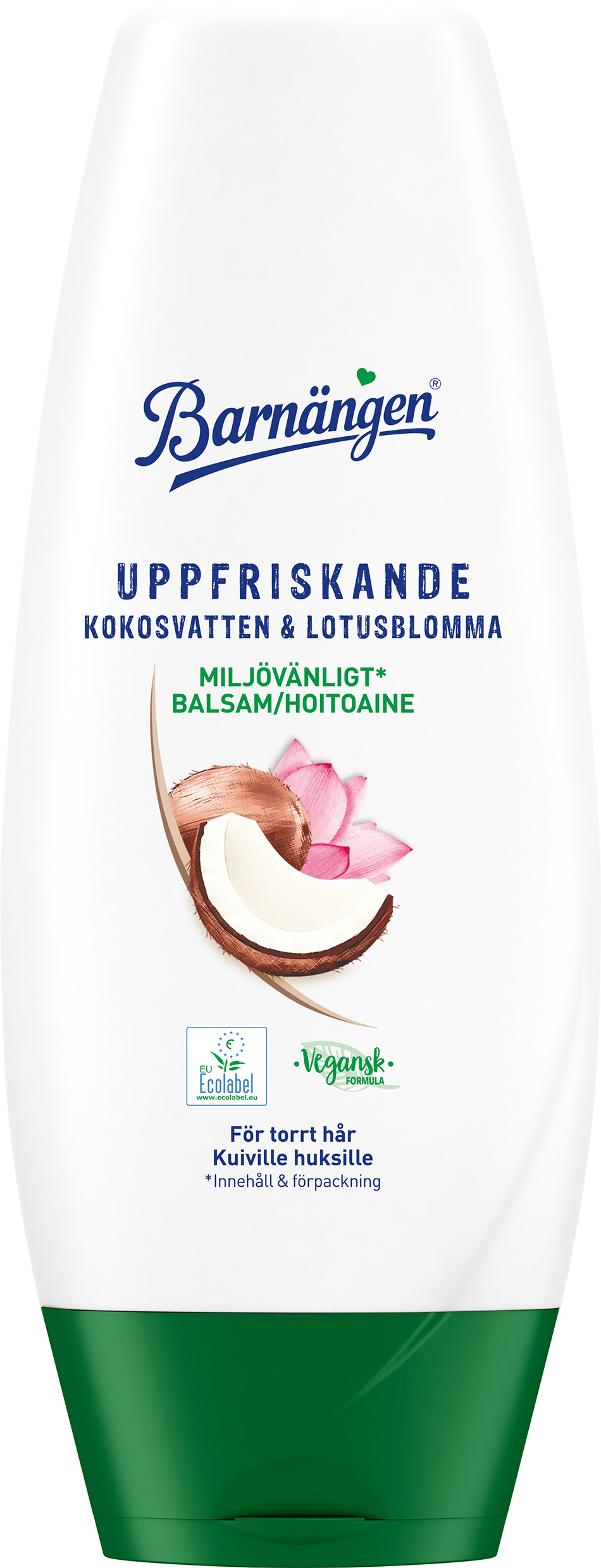 Barnängen Uppfriskande Kokos & Lotus Miljövänligt Balsam 200 ml