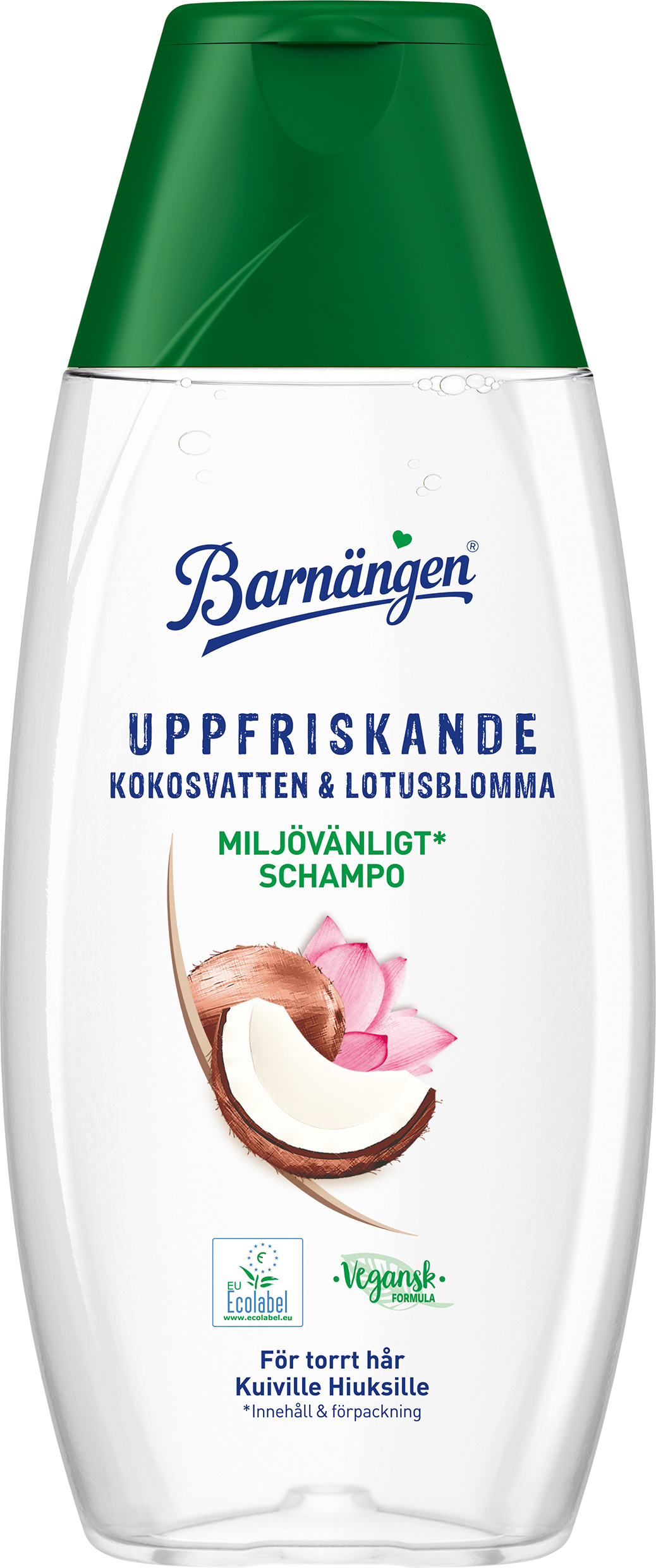 Barnängen Uppfriskande Kokosvatten & Lotusblomma Schampo 250 ml