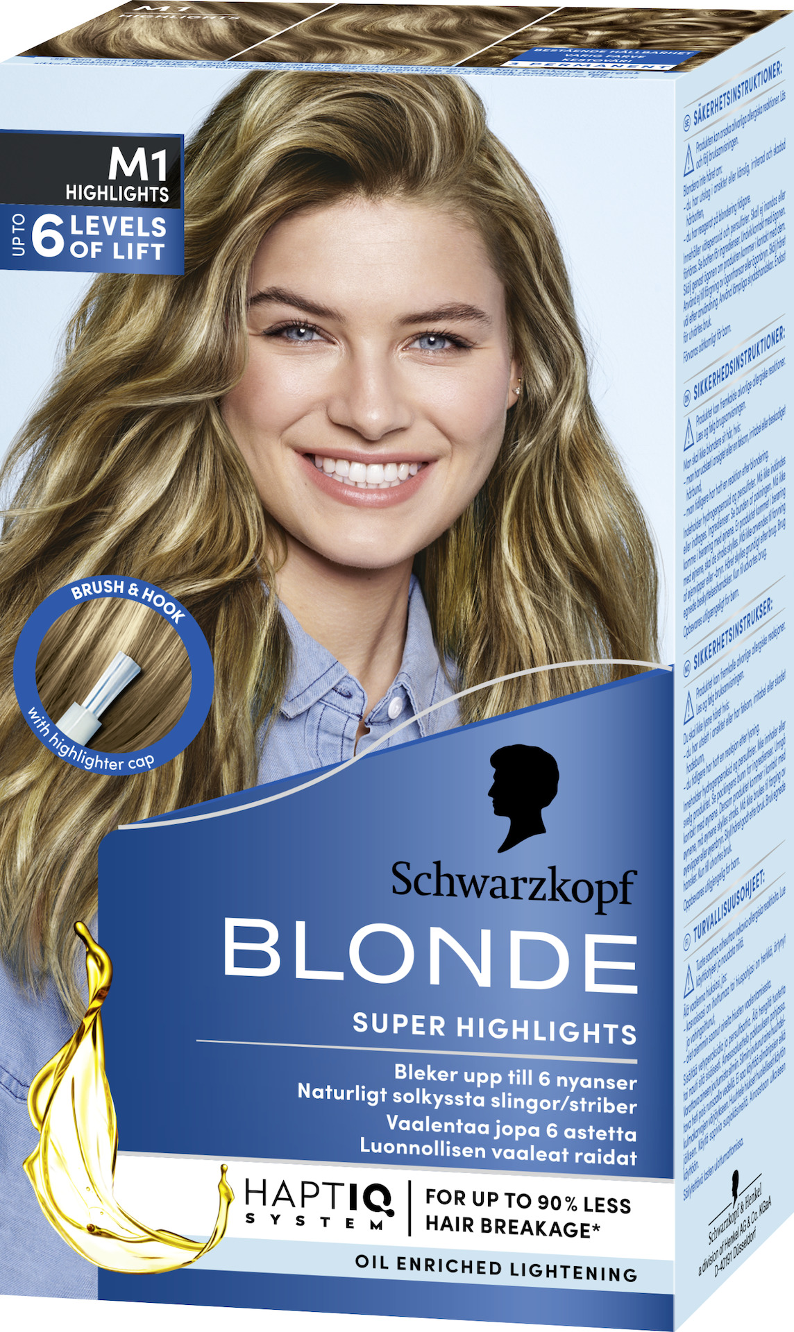 Schwarzkopf Blonde M1 Super Slingor 1 st