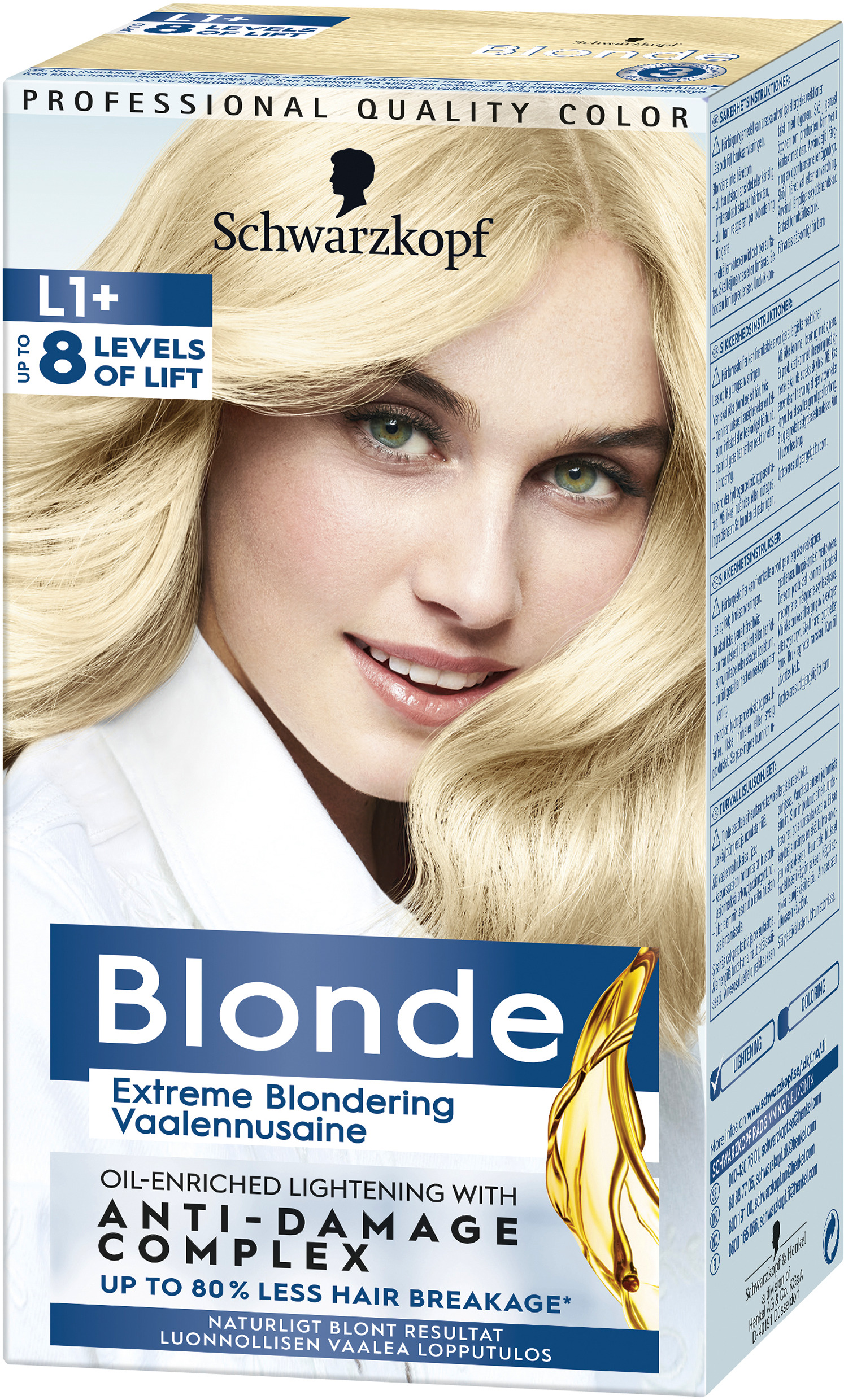 Schwarzkopf Blonde L1+ Extreme Blondering 1 st