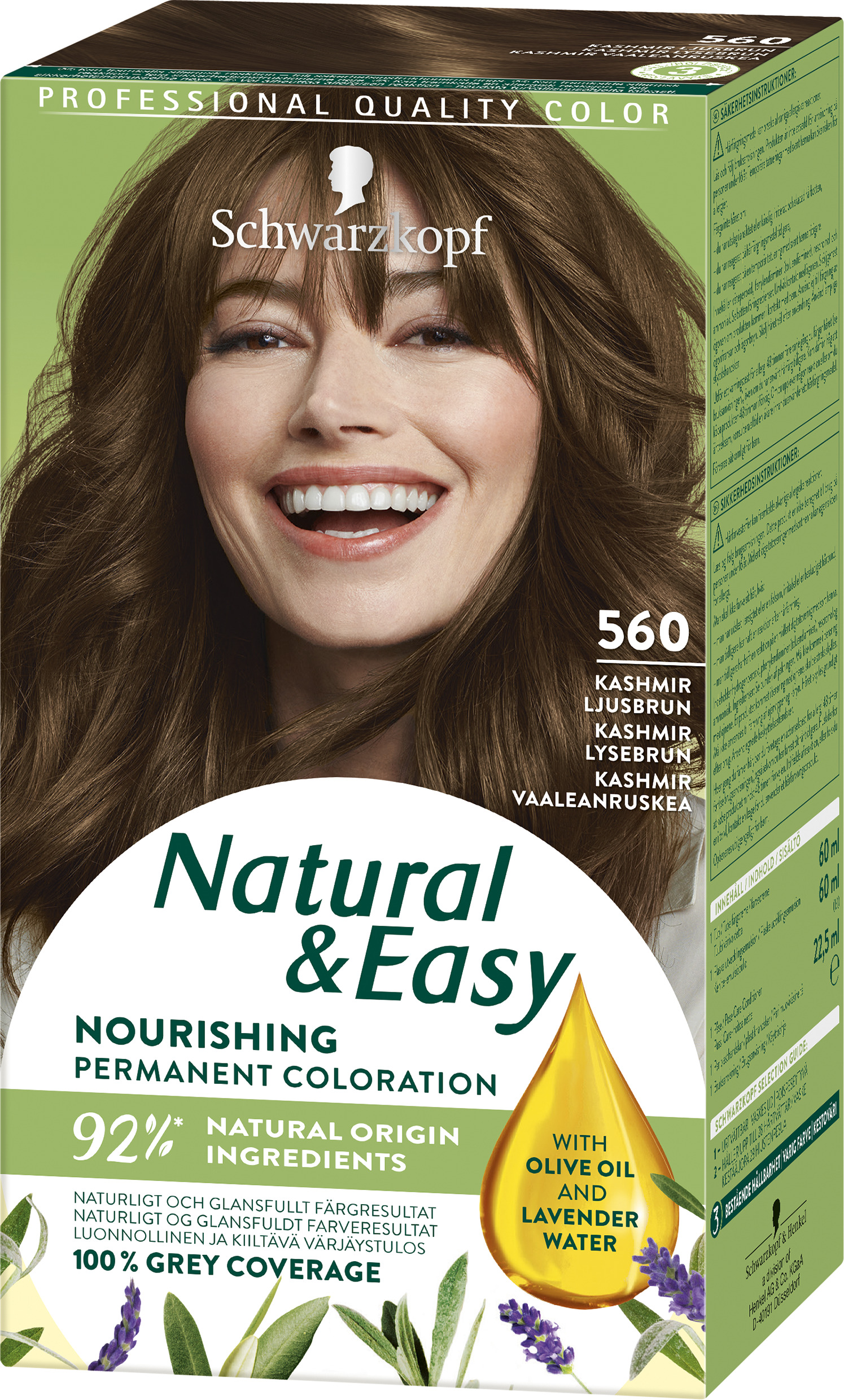 Natural & Easy 560 Kashmir Ljusbrun 1 st