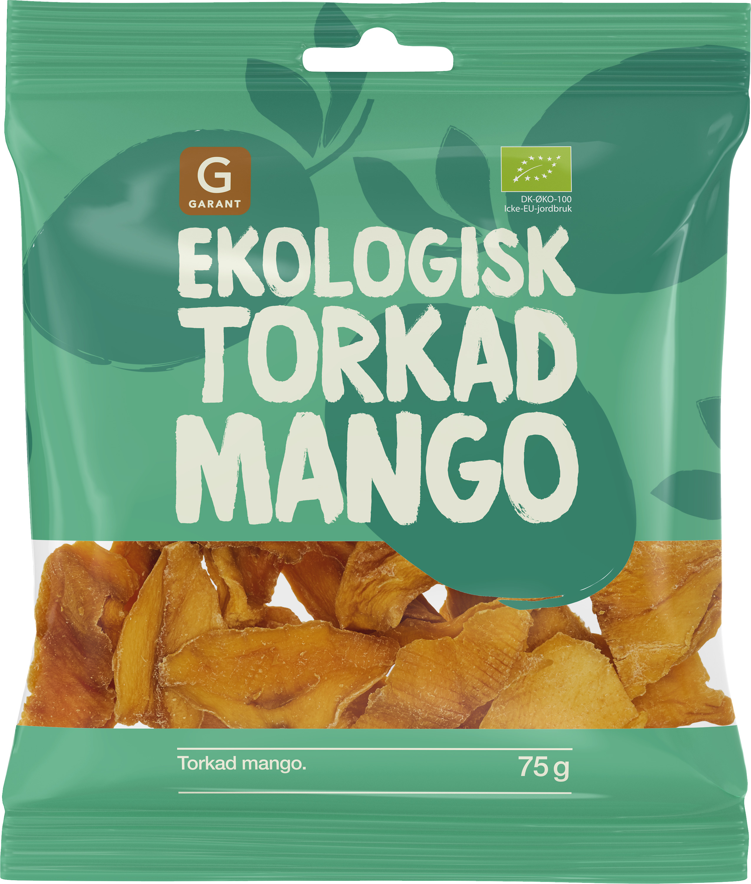 Garant Ekologisk Torkad Mango 75 g