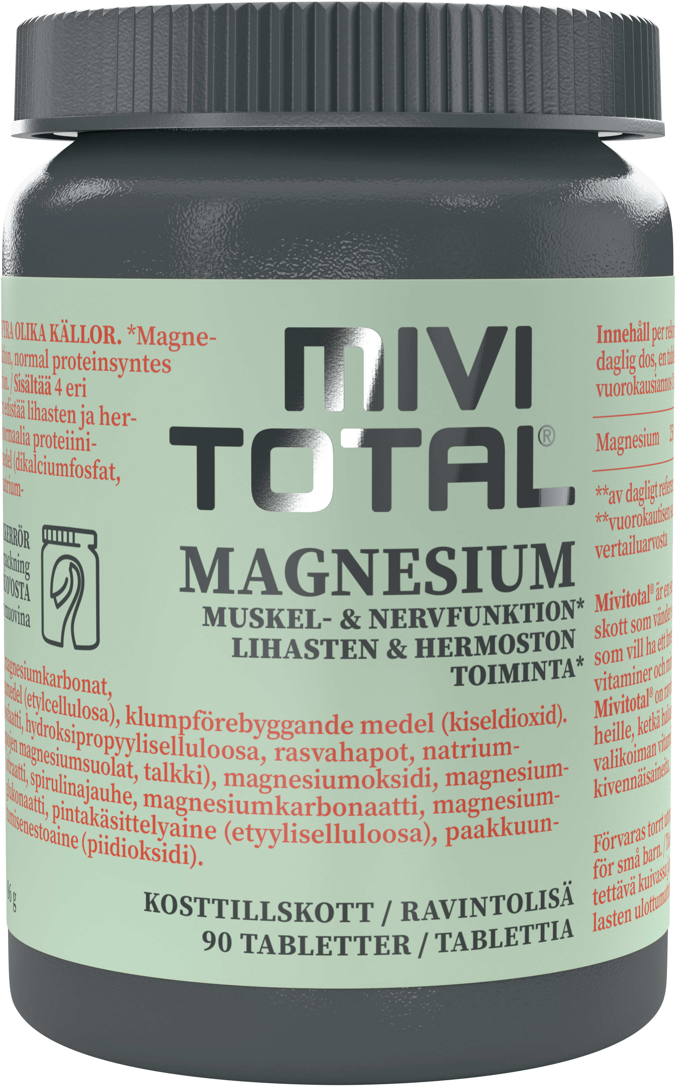 Mivitotal Magnesium 90 tabletter