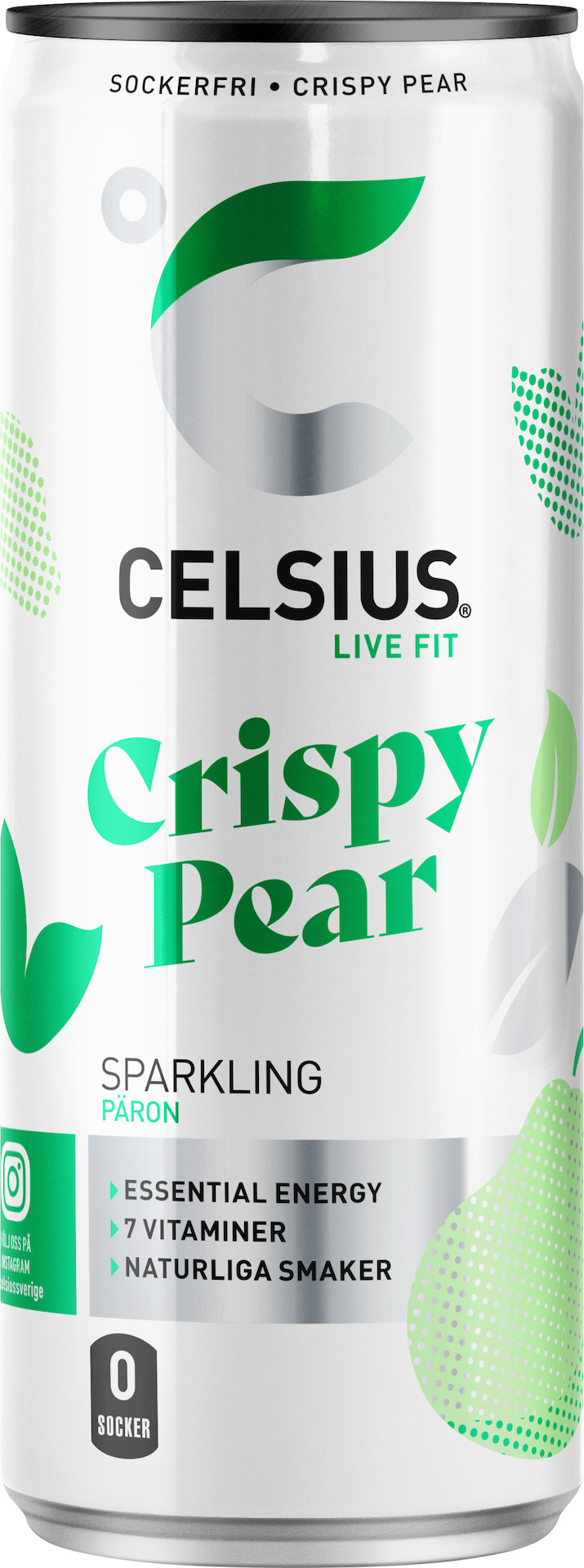 Celsius Crispy Pear 355 ml