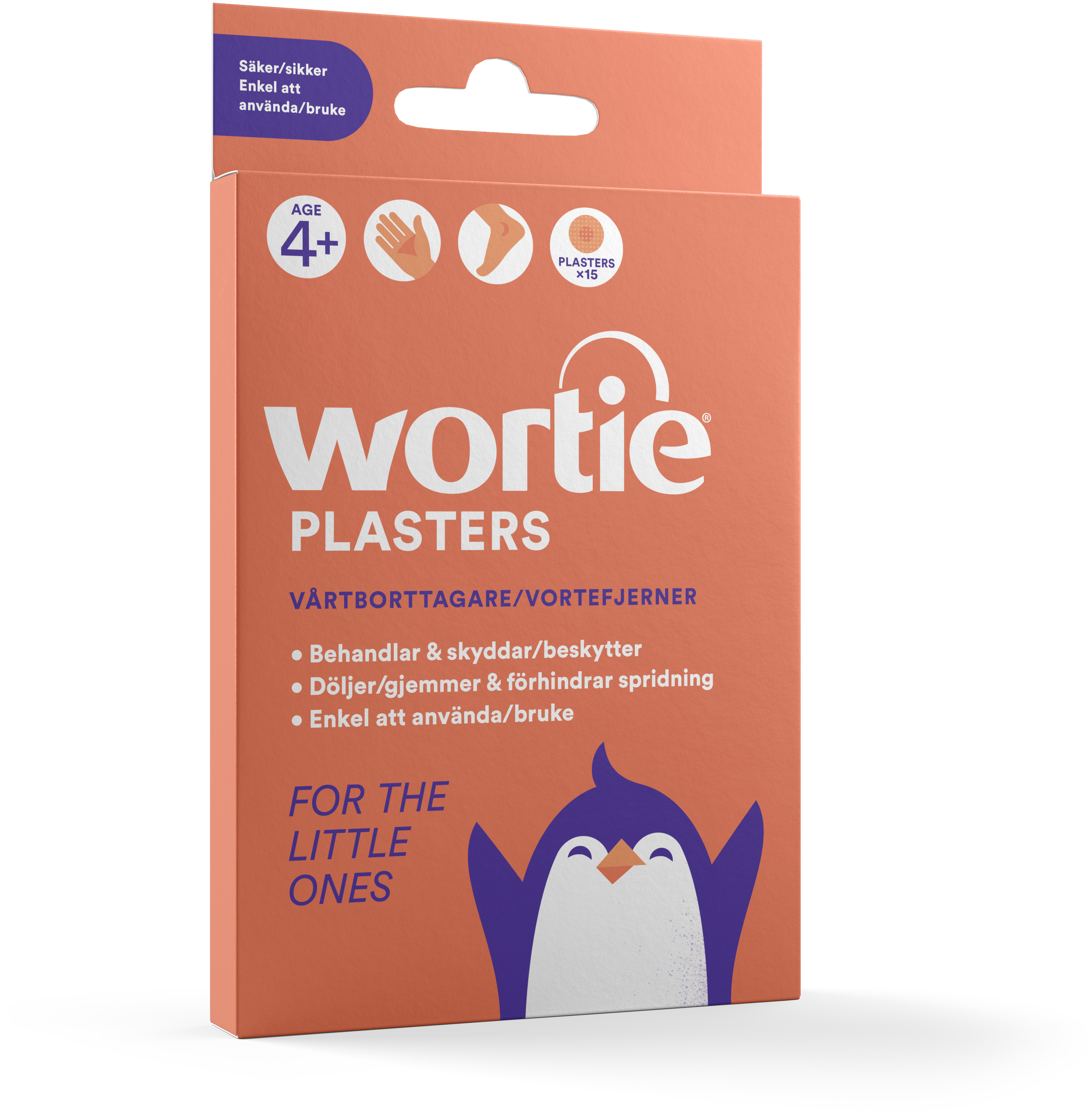 Wortie Vårtplåster 15 st