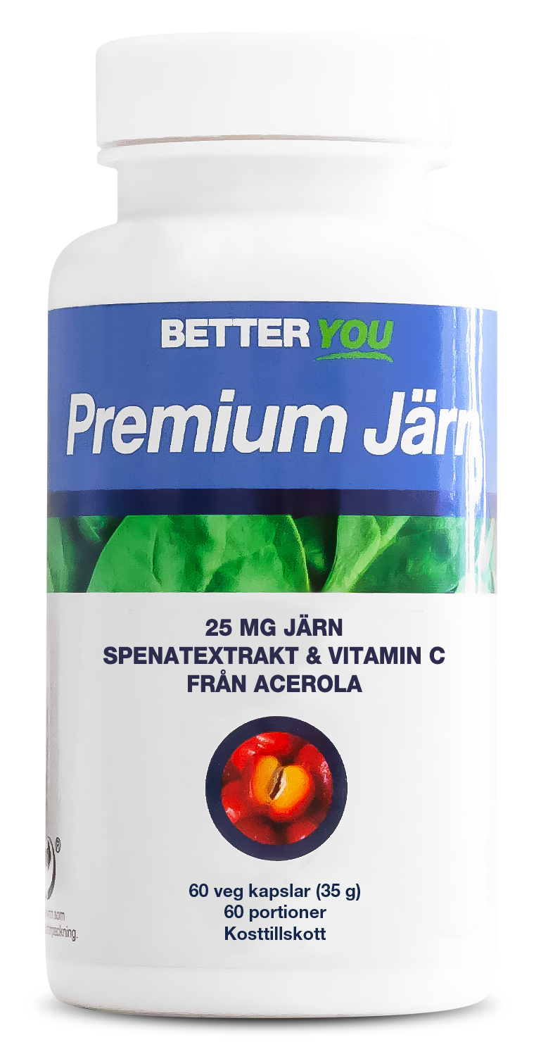 Better You Premium Järn 60 kapslar