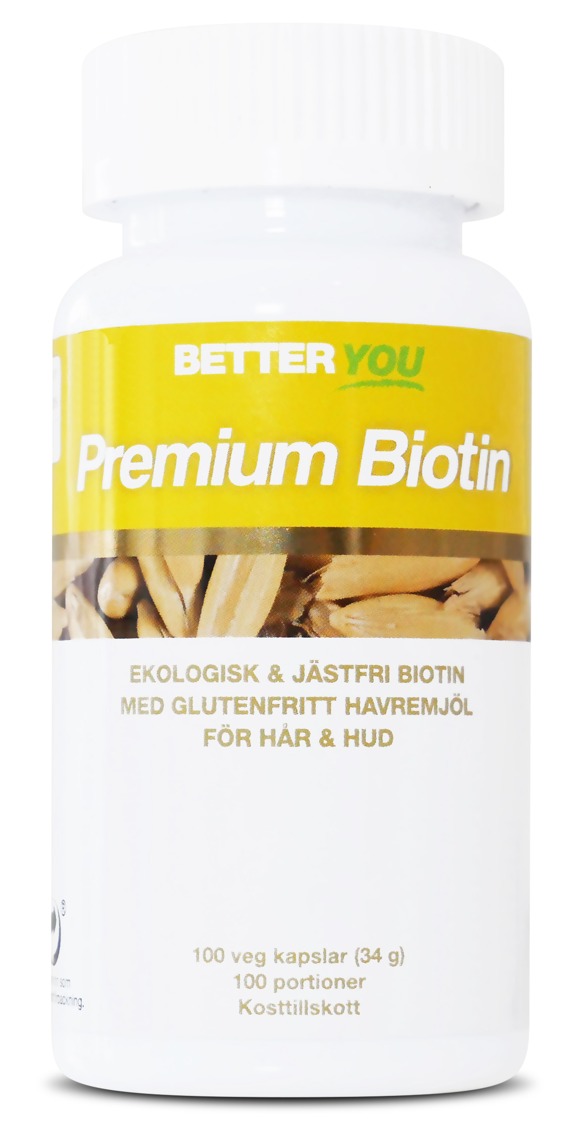 Better You Premium Biotin 100 kapslar
