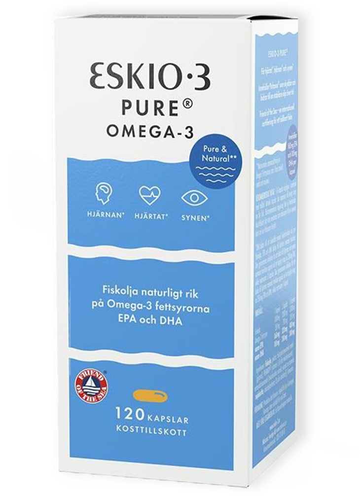 Eskio-3 Pure Omega-3 120 kapslar