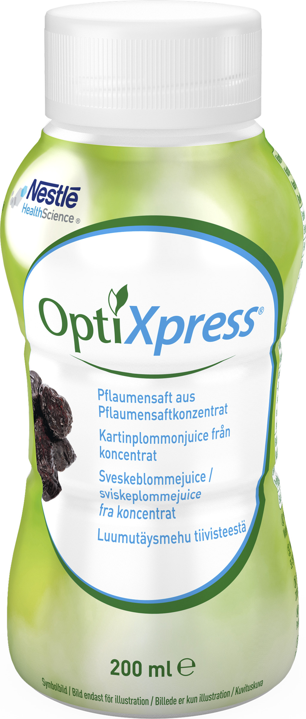 Nestlé OptiXpress Katrinplommonjuice 200 ml