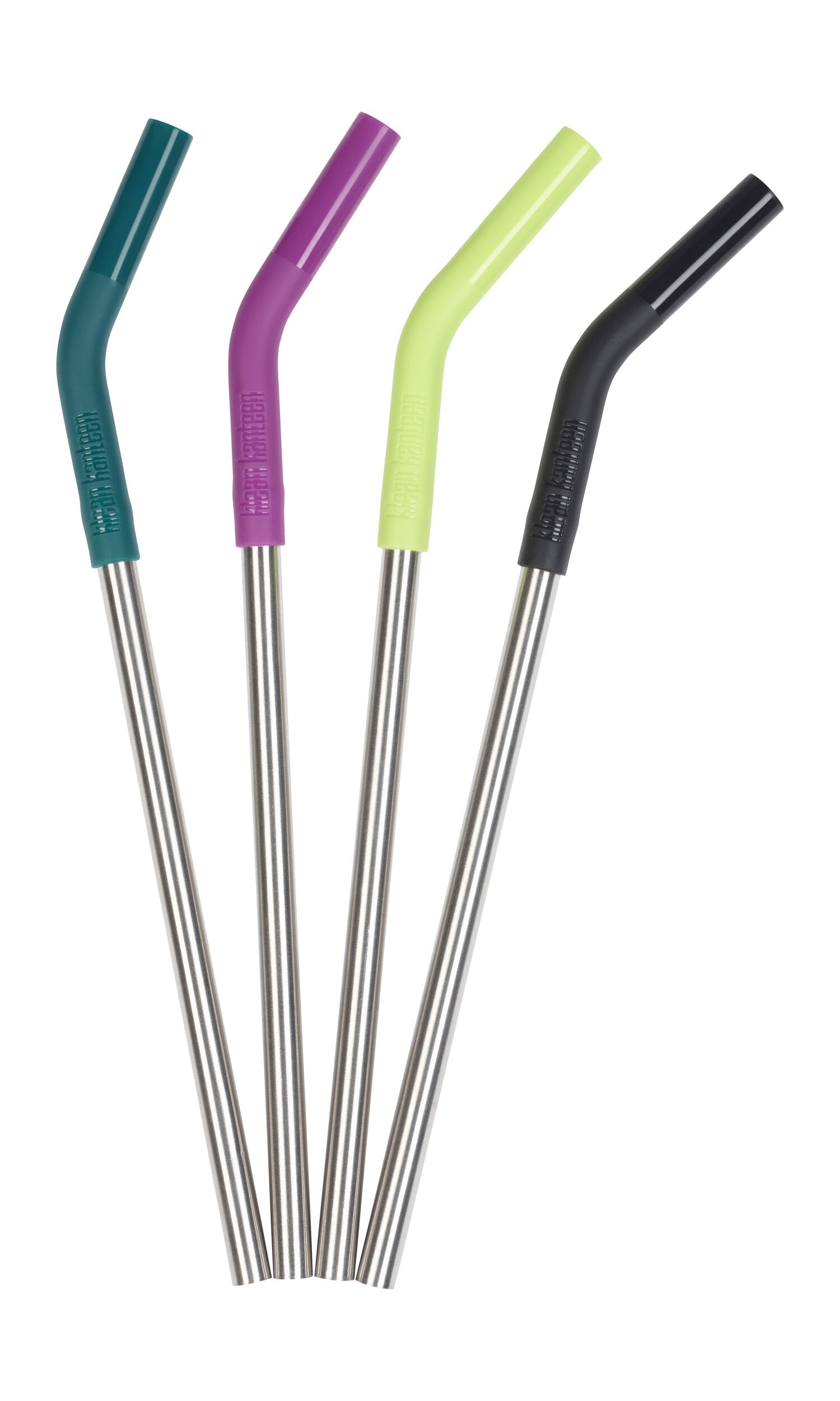 Klean Kanteen Straw 8mm Multi Color 4-pack