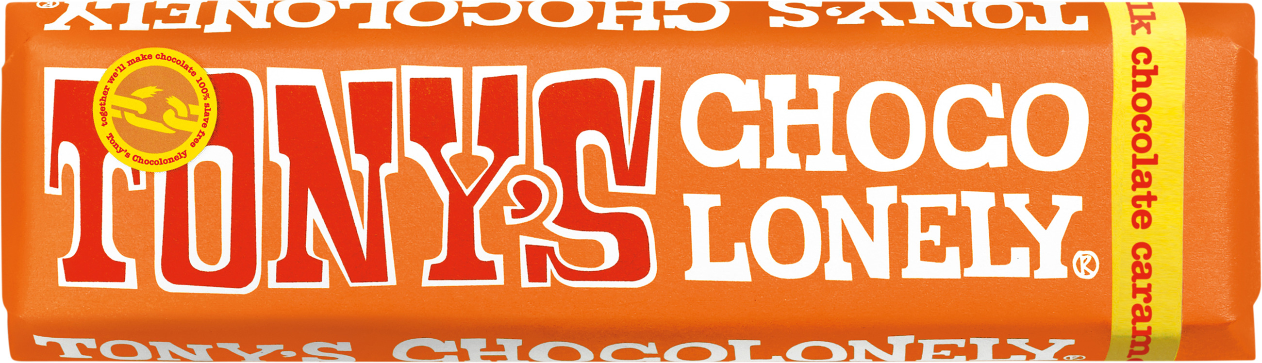 Tony´s Chocolonely Choklad Ljus Karamell & Havssalt 47 g