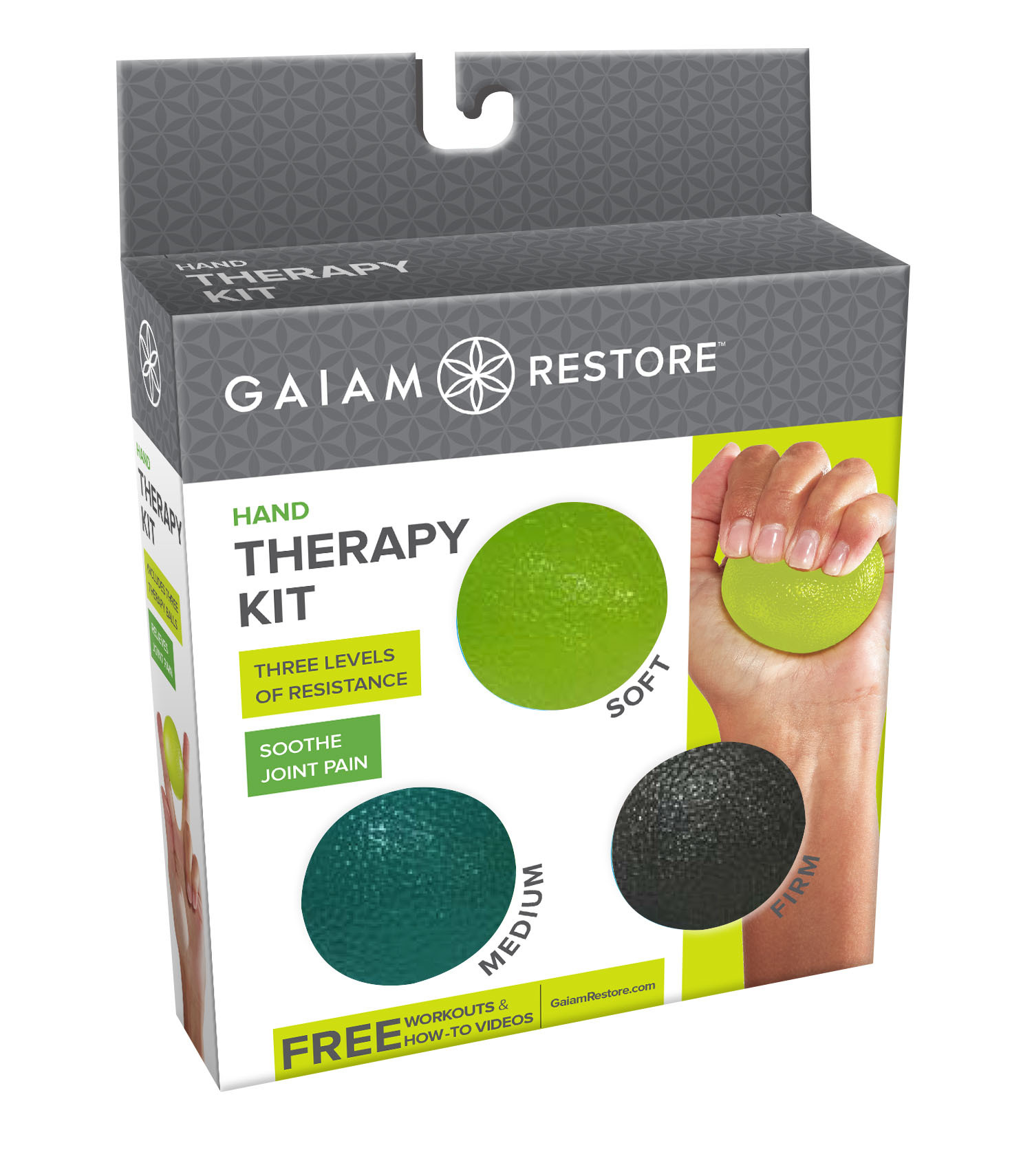 GAIAM Hand Therapy Kit Förkyld
