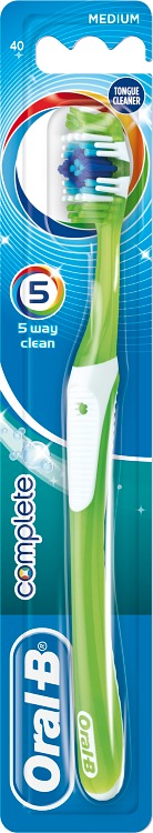 Oral-B Complete 5-Way Clean Tandborste 1 st