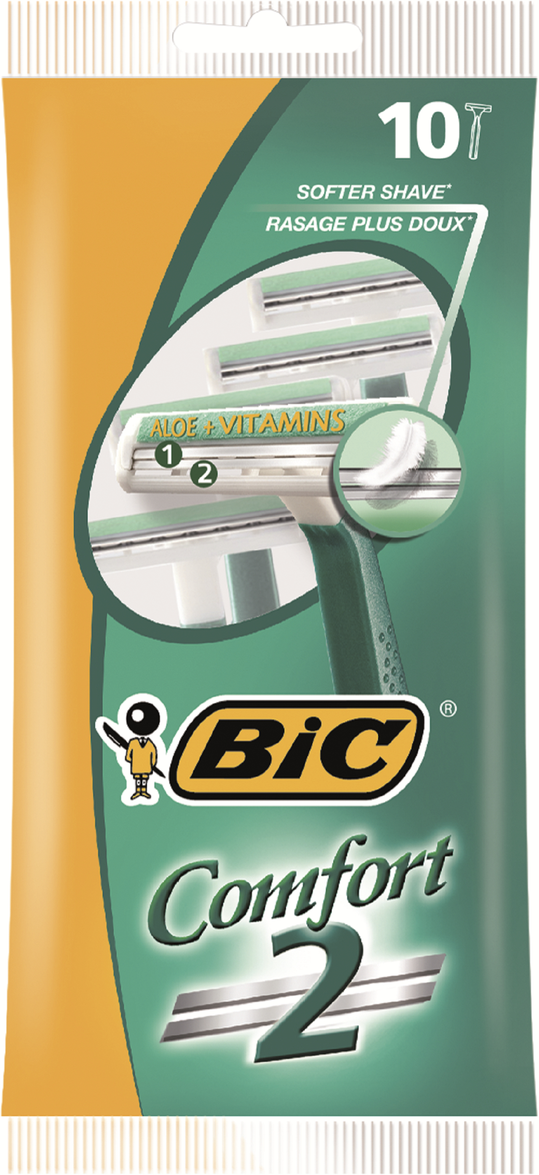 Bic Comfort 2 rakhyvlar 10 st