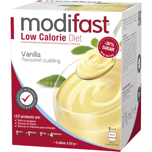 Modifast LCD Vaniljpudding 8 st