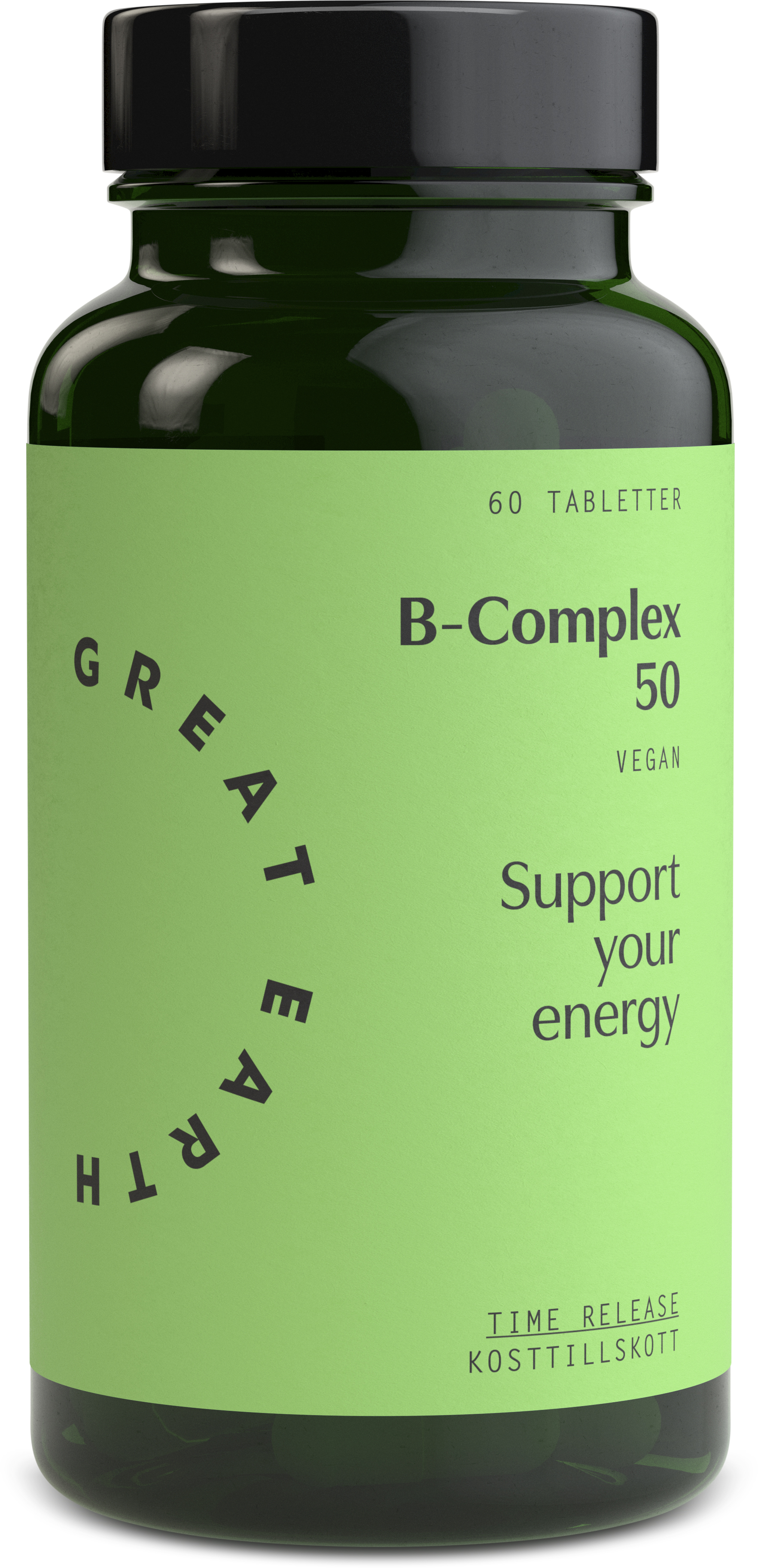 Great Earth B-Complex 50 Time Release 60 tabletter