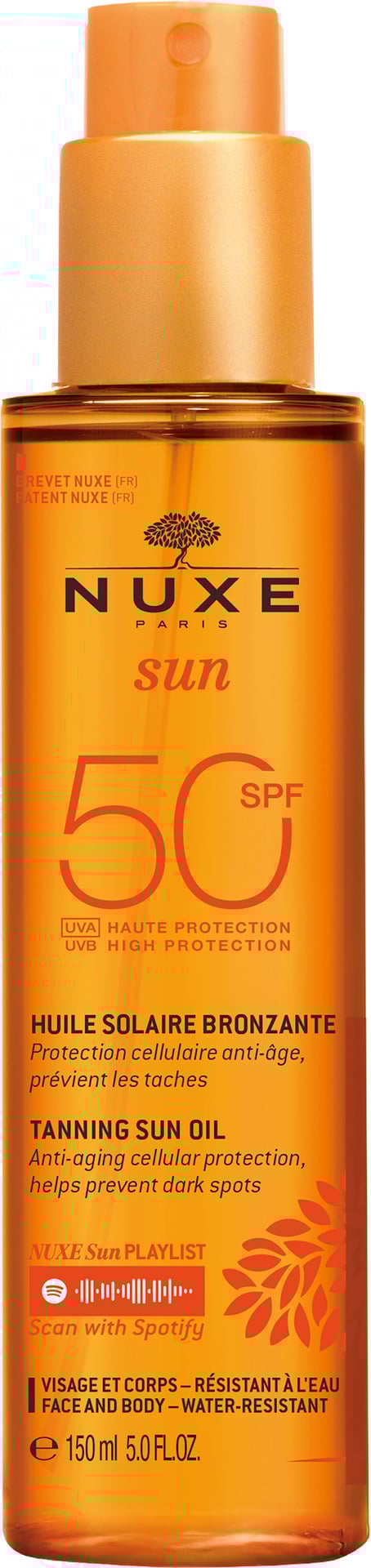 Köp Nuxe Tanning Sun Oil SPF50 150 ml Apohem