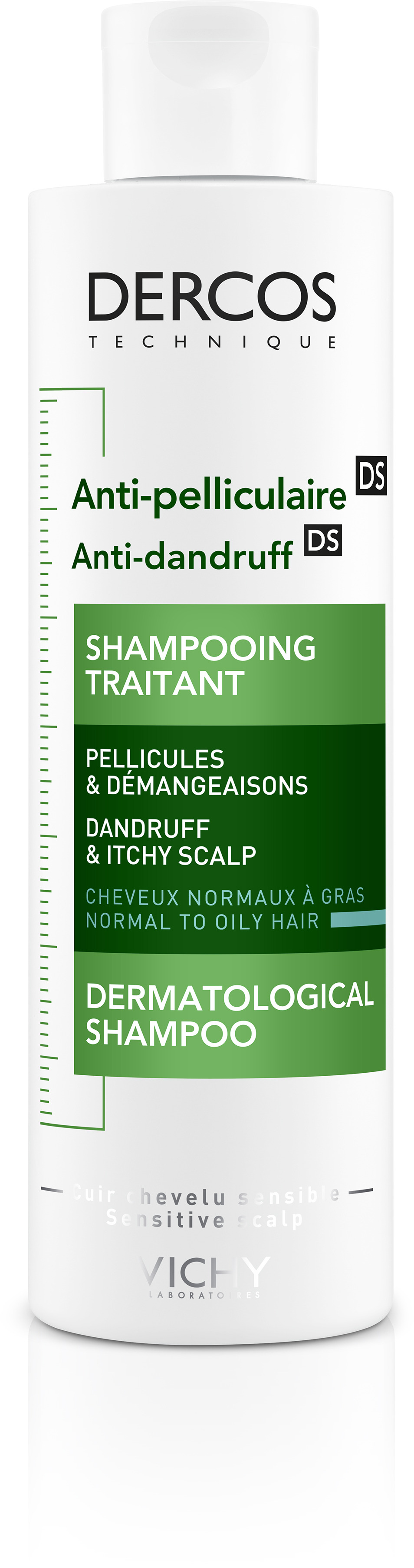 Vichy Dercos Anti-Dandruff Shampoo Normalt/Fett Hår 200 ml