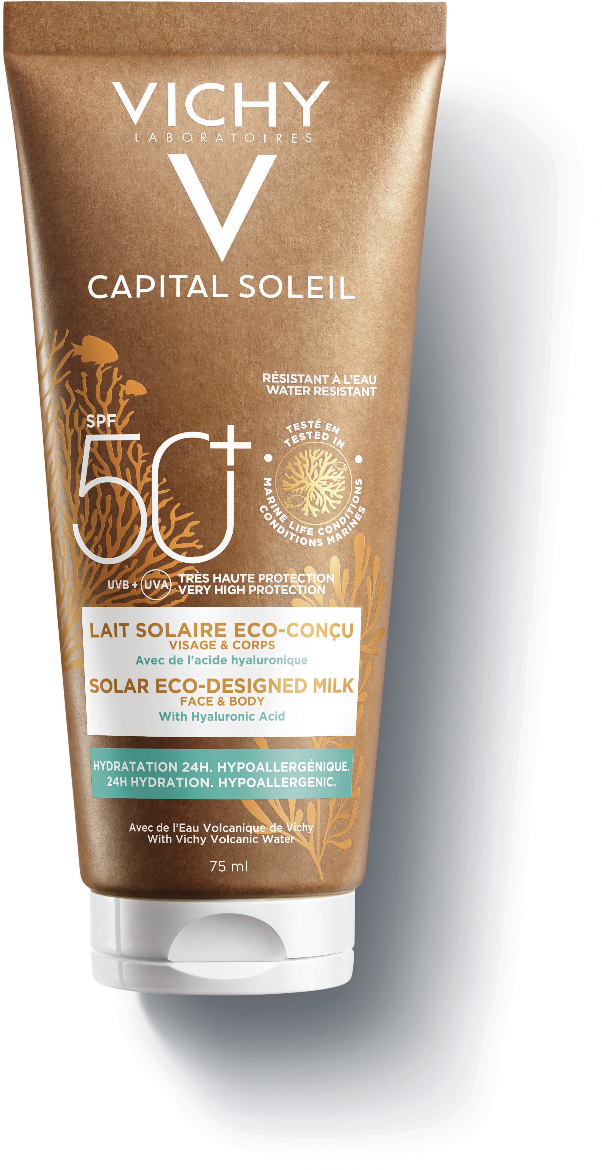 Vichy Capital Soleil Solar Eco-Designed Milk SPF50+ 75 ml