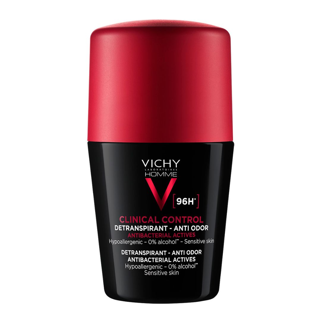 Vichy Clinical Control 96H Roll-on Antiperspirant Deodorant Män 50 ml