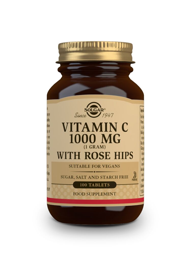 Solgar Vitamin C Nypon 1000 mg 100 st