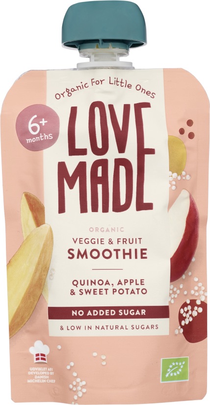 LoveMade Smoothie Quinoa, Äpple & Sötpotatis 100 g