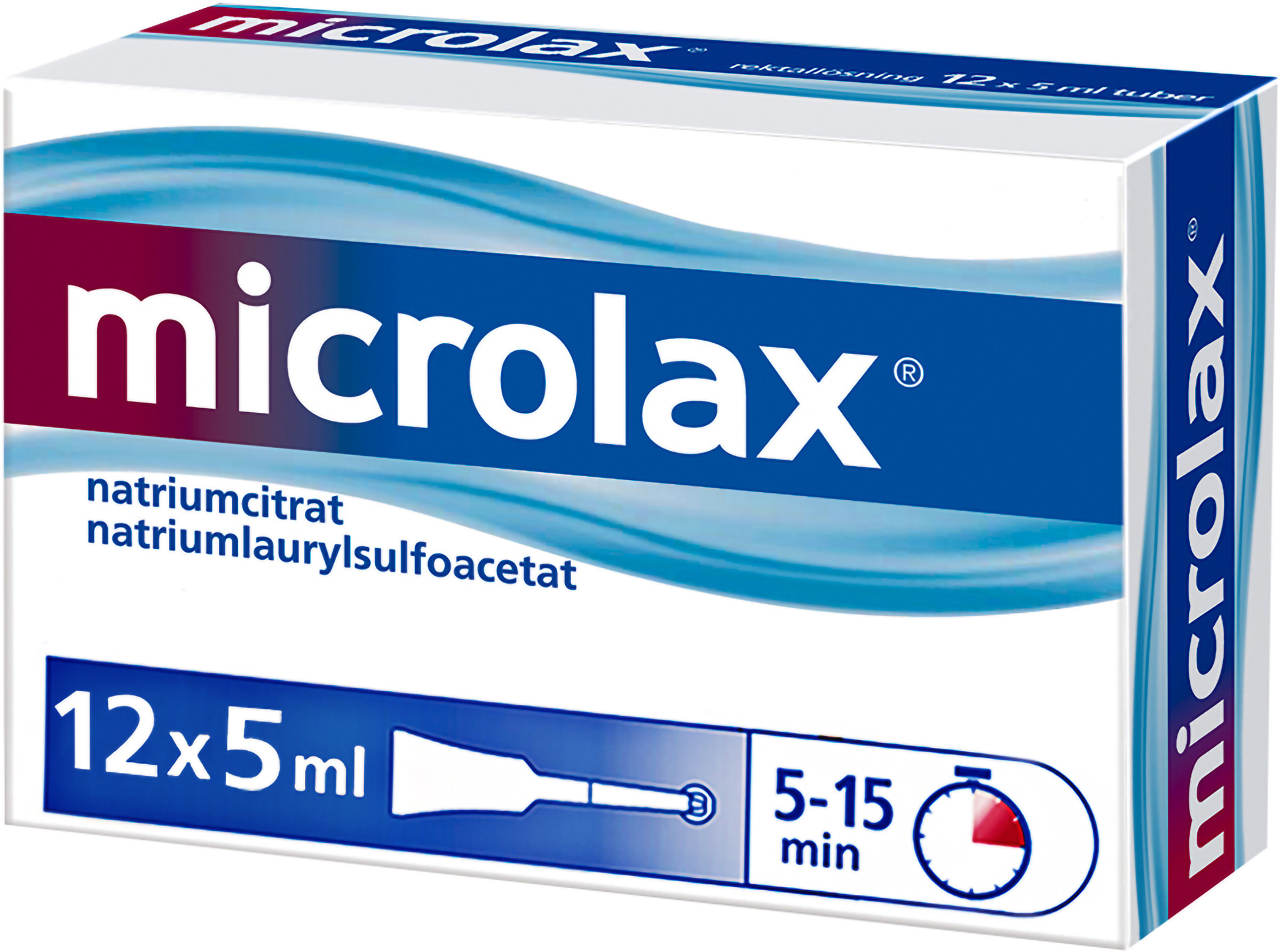 Microlax Mikrolavemang 5 ml 12 st