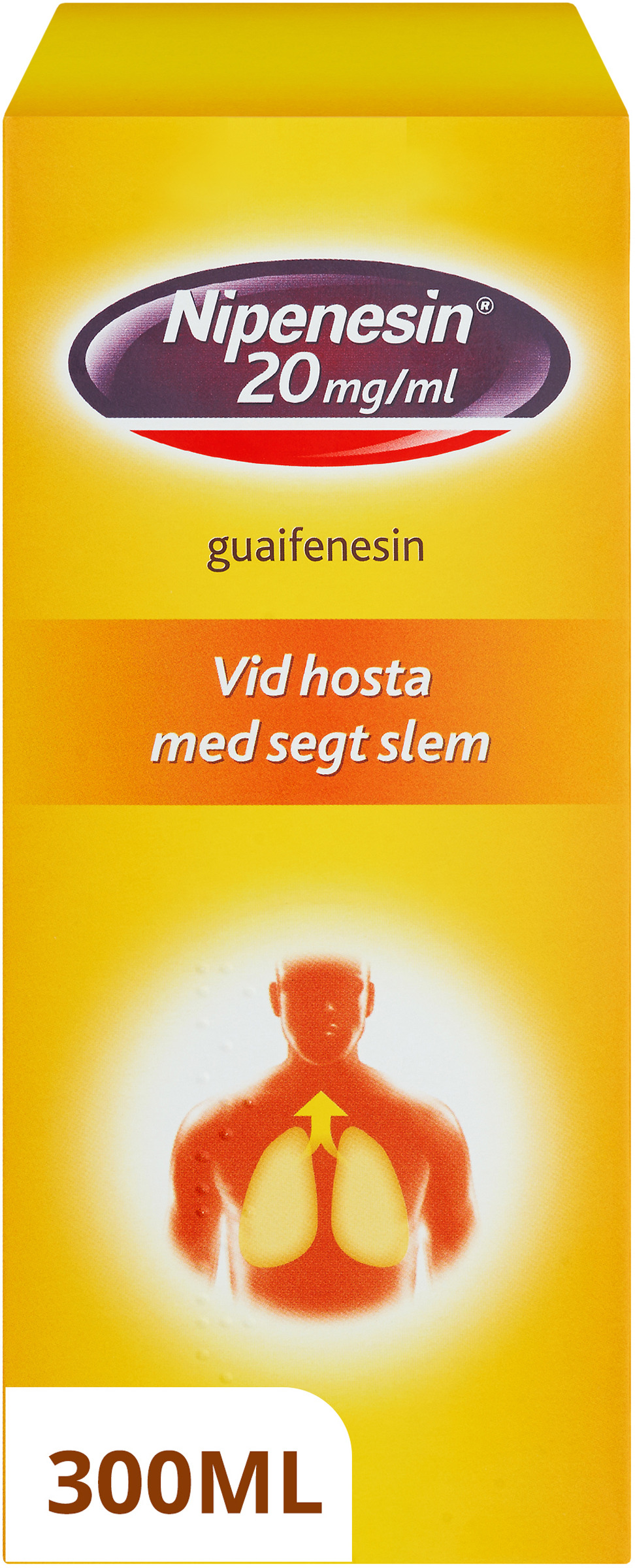 Nipenesin Sirap 20 mg/ml, 300 ml