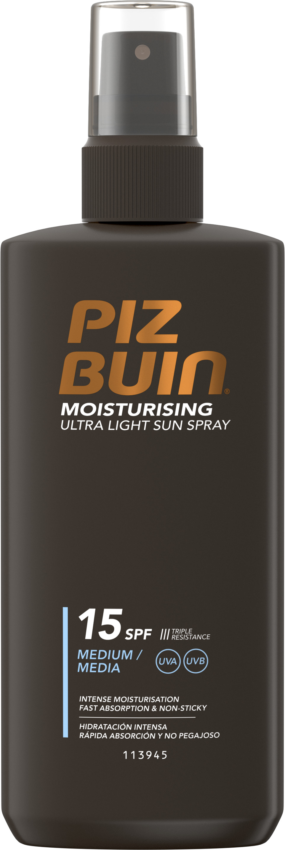 Piz Buin Ultra Light Sun Spray SPF15 200 ml