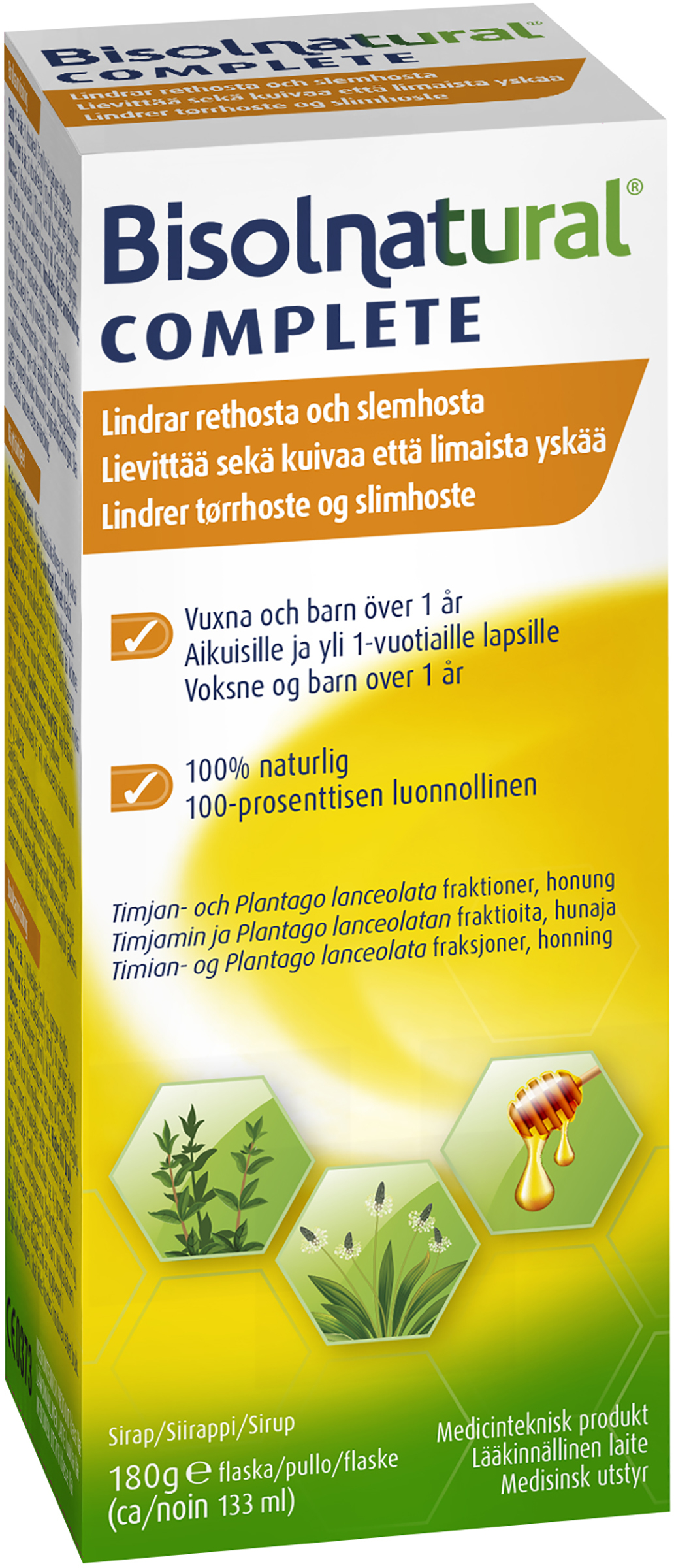 Bisolnatural Complete 133 ml