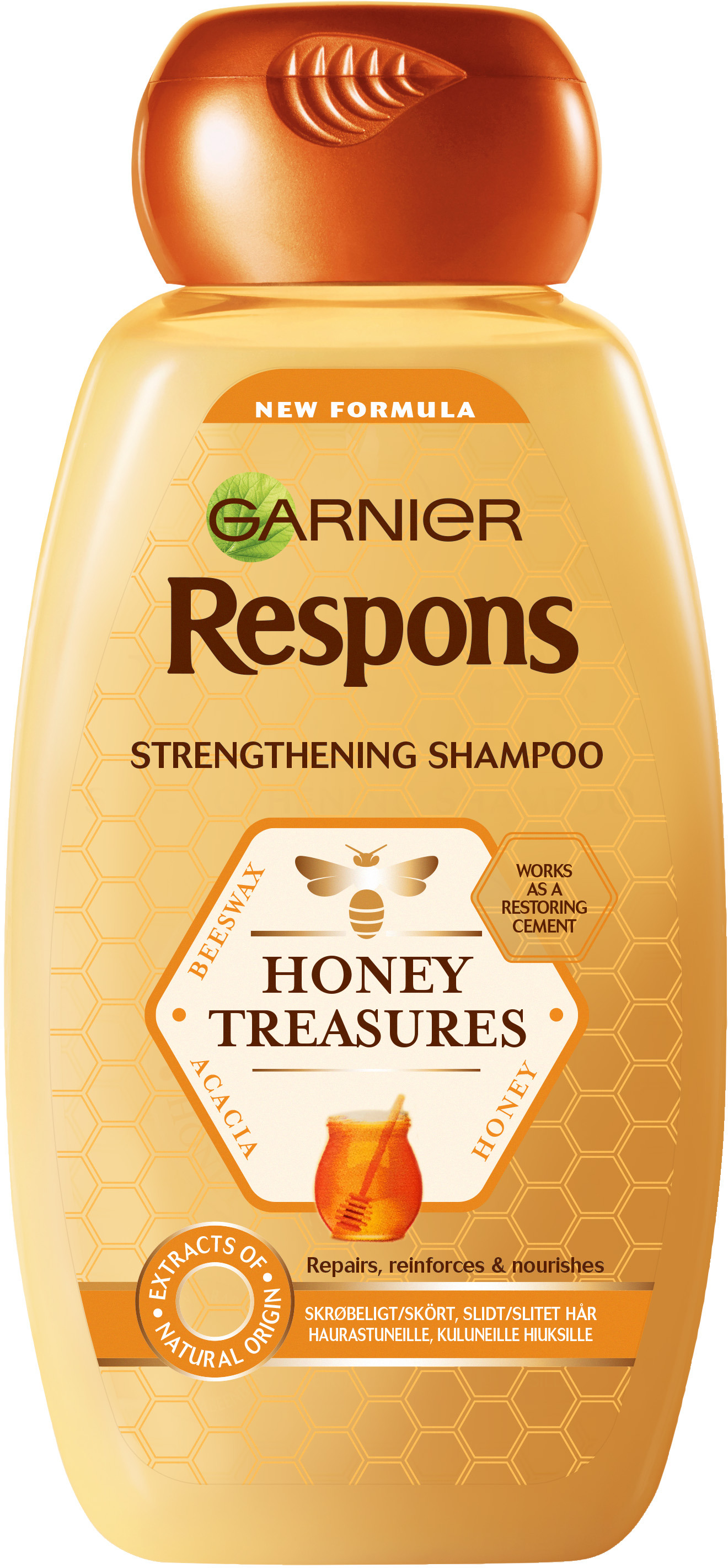 Garnier Respons Honey Treasures Strenghtening Shampoo 250 ml