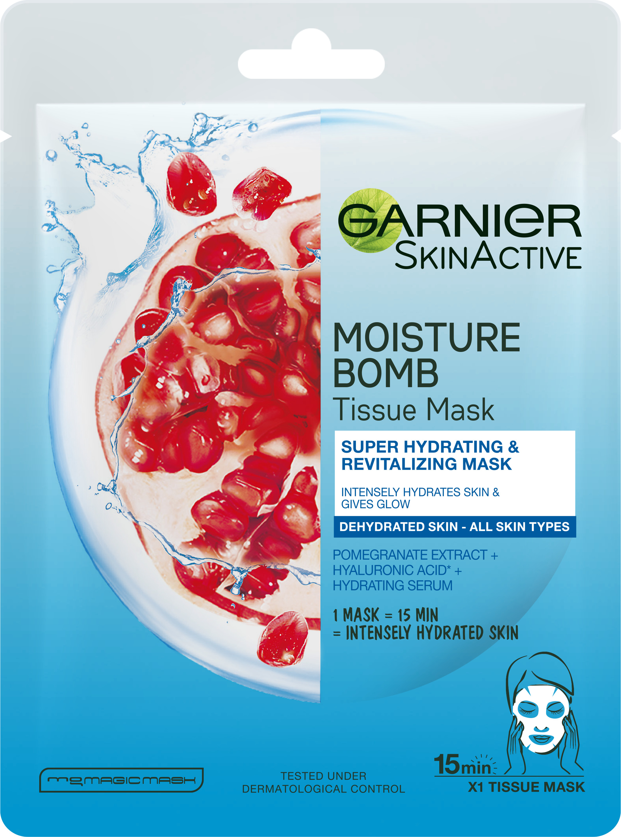 Garnier Skin Active Tissue Mask Moisture Bomb 1 st